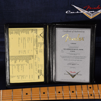Fender Custom Shop 1958 Jazzmaster "Chicago Special" NOS Super Aged Charcoal Frost Metallic Electric Guitars / Solid Body
