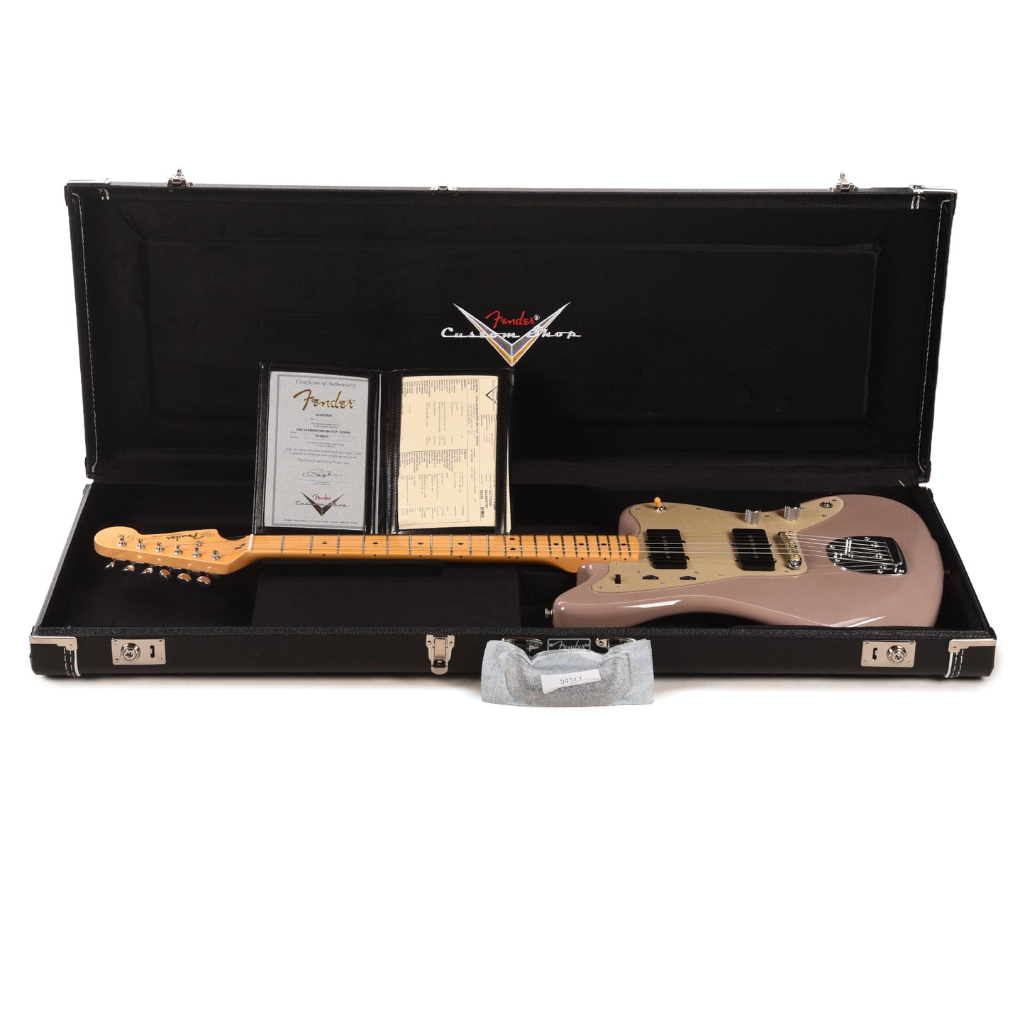 Fender Custom Shop 1958 Jazzmaster "Chicago Special" Time Capsule Super Dirty Shell Pink Electric Guitars / Solid Body
