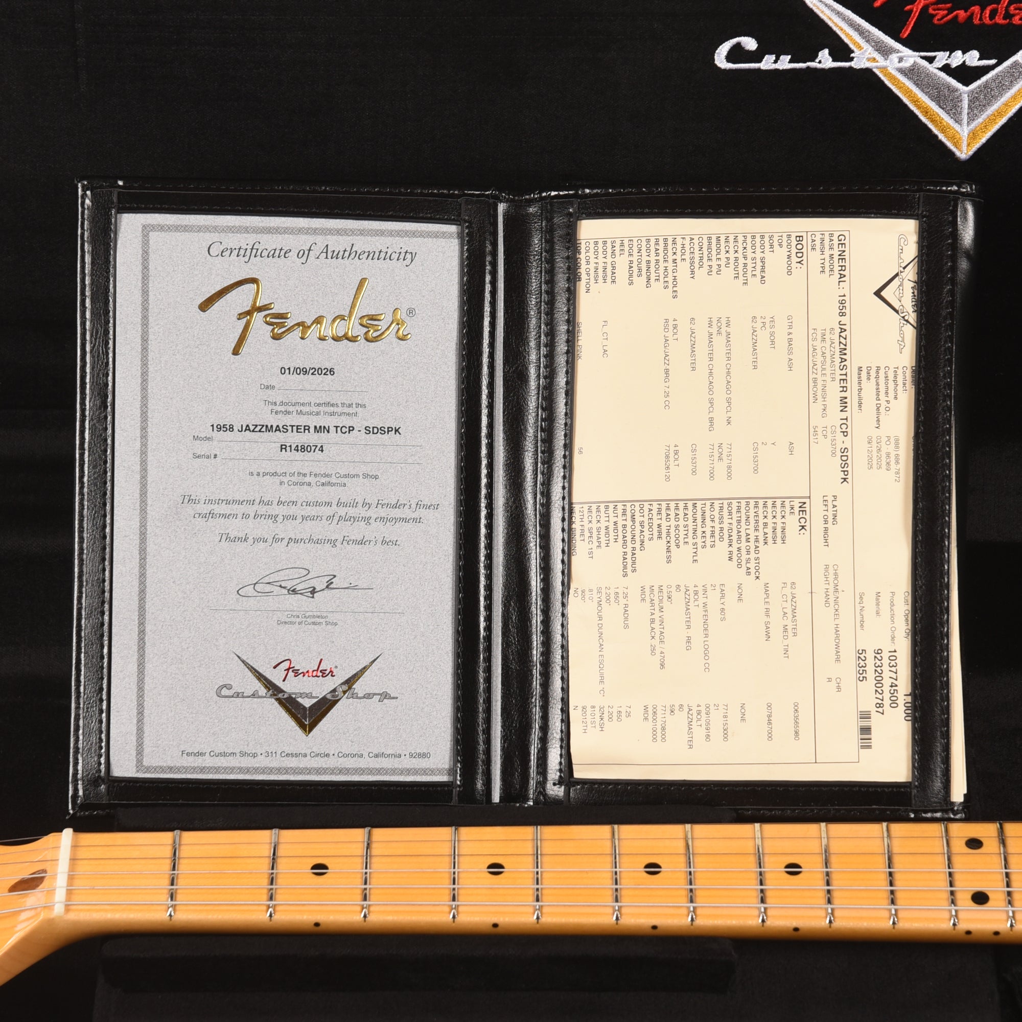 Fender Custom Shop 1958 Jazzmaster 