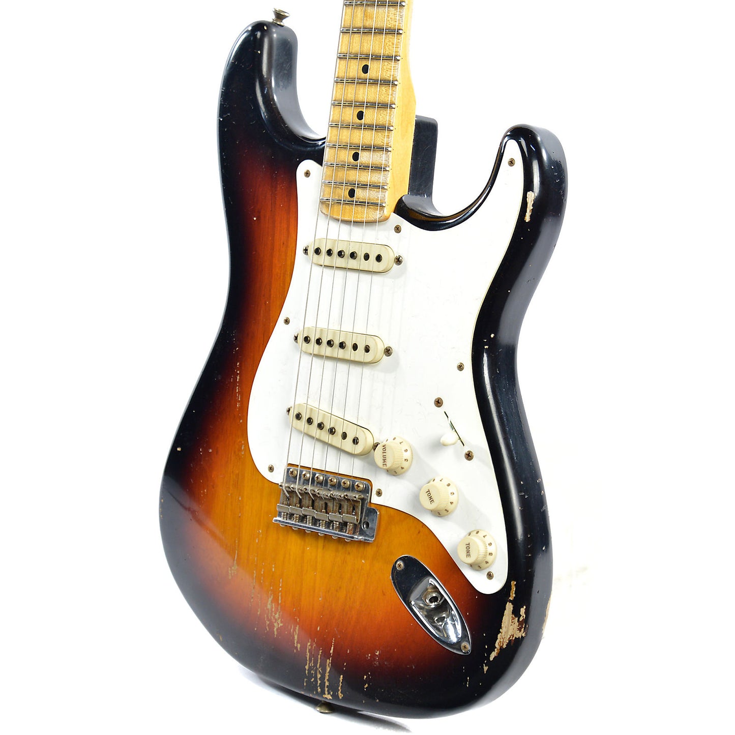 Fender Custom Shop 1958 Stratocaster 3-Tone Sunburst Master Built by Dennis Galuszka Electric Guitars / Solid Body