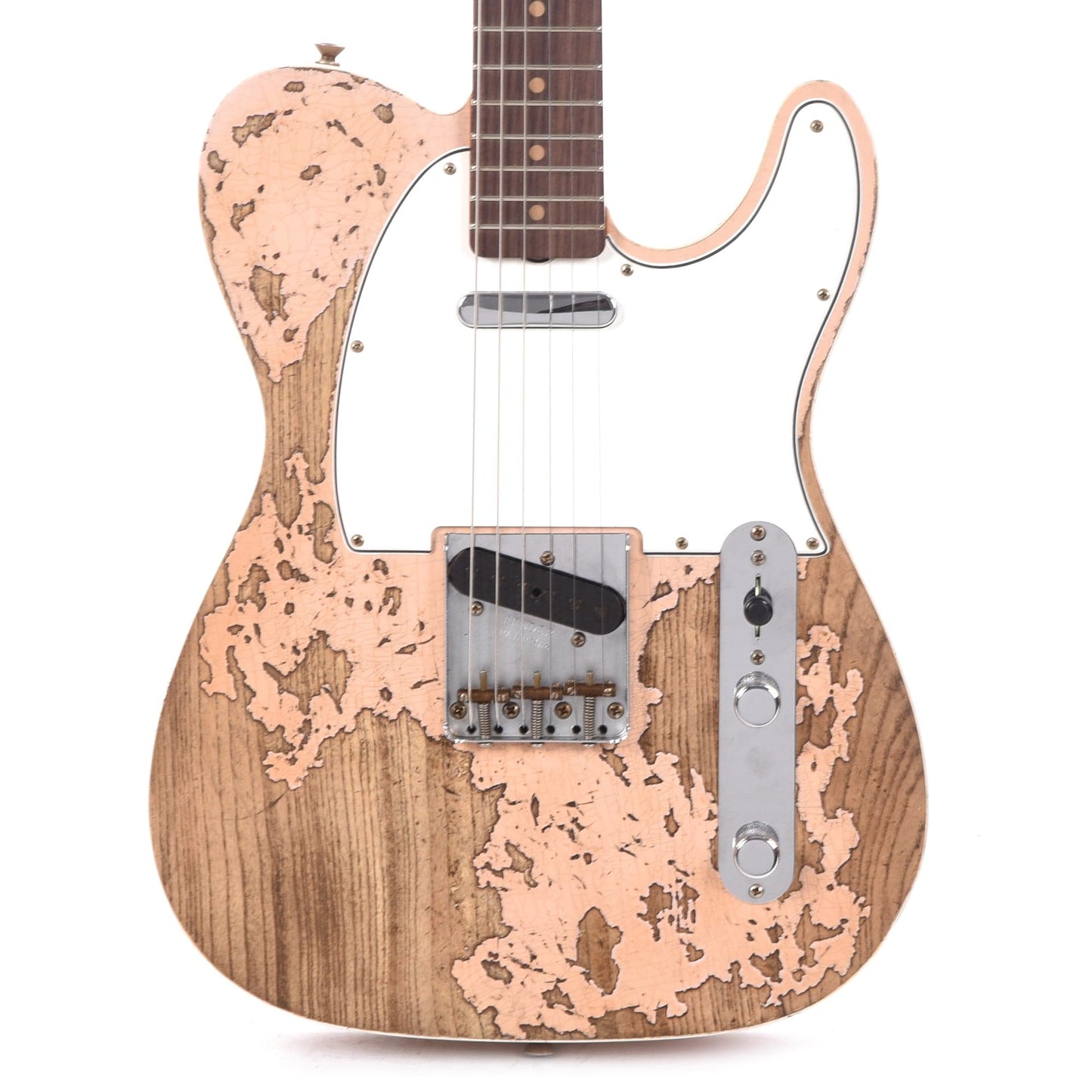 Fender Custom Shop 1959 Custom Telecaster "Chicago Special" Ash Super Heavy Relic Faded/Aged Shell Pink Electric Guitars / Solid Body