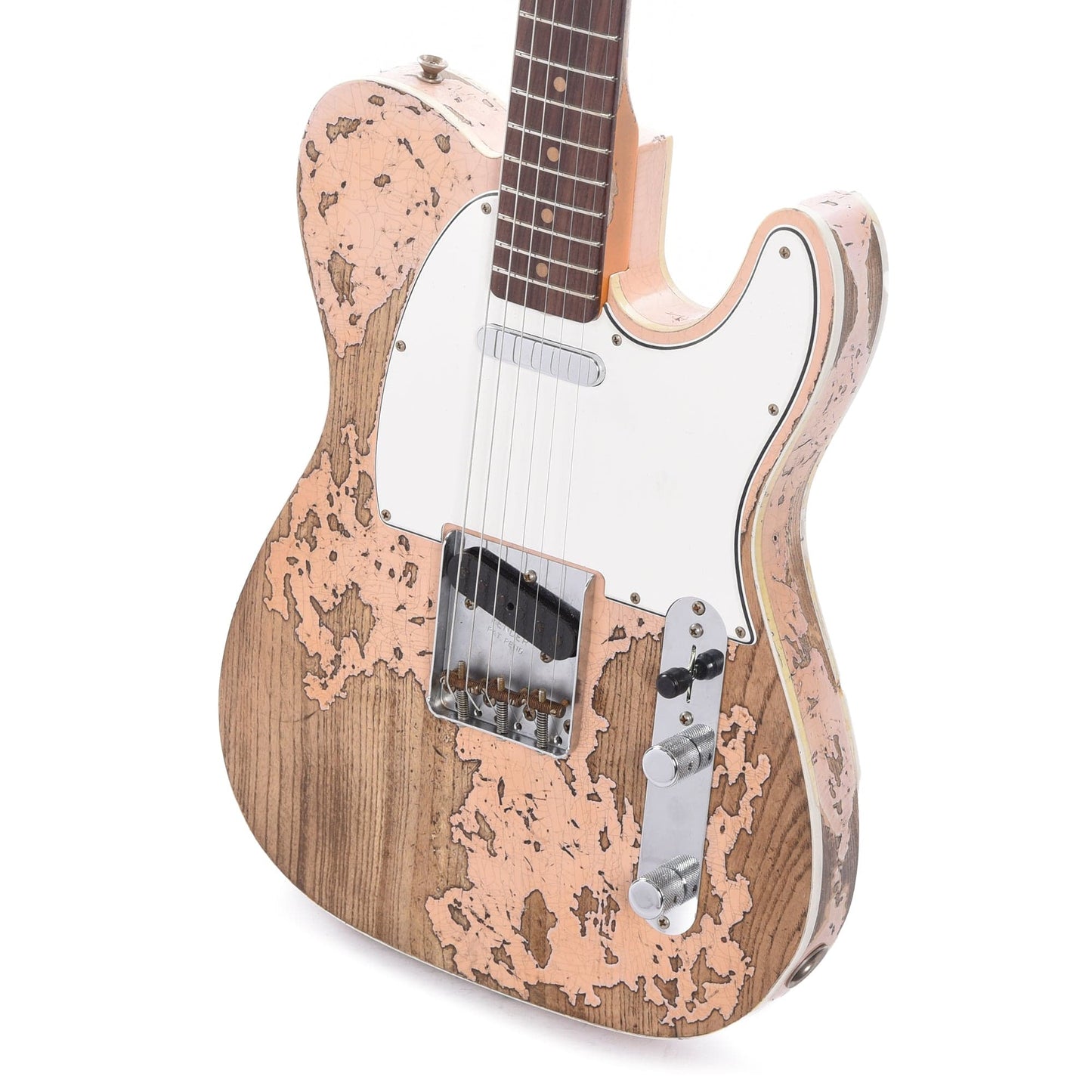 Fender Custom Shop 1959 Custom Telecaster "Chicago Special" Ash Super Heavy Relic Faded/Aged Shell Pink Electric Guitars / Solid Body