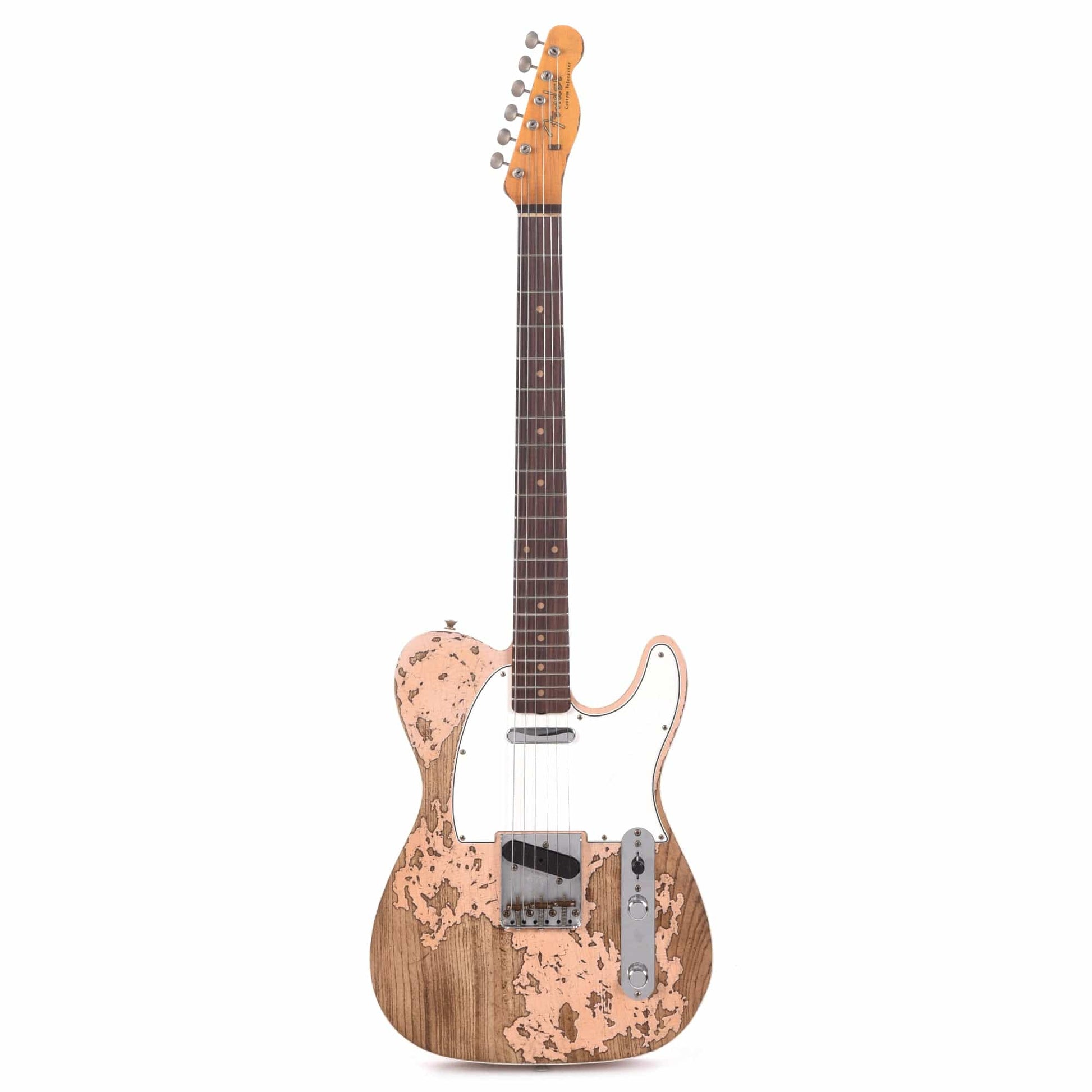 Fender Custom Shop 1959 Custom Telecaster "Chicago Special" Ash Super Heavy Relic Faded/Aged Shell Pink Electric Guitars / Solid Body