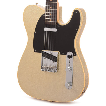 Fender Custom Shop 1959 Custom Telecaster "Chicago Special" Deluxe Closet Classic Super Aged Silver Sparkle Electric Guitars / Solid Body