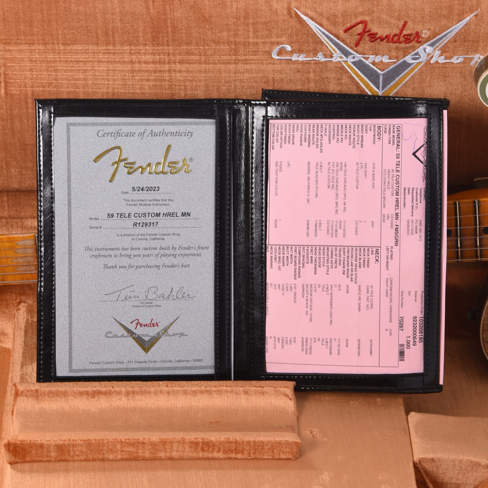 Fender Custom Shop 1959 Custom Telecaster 