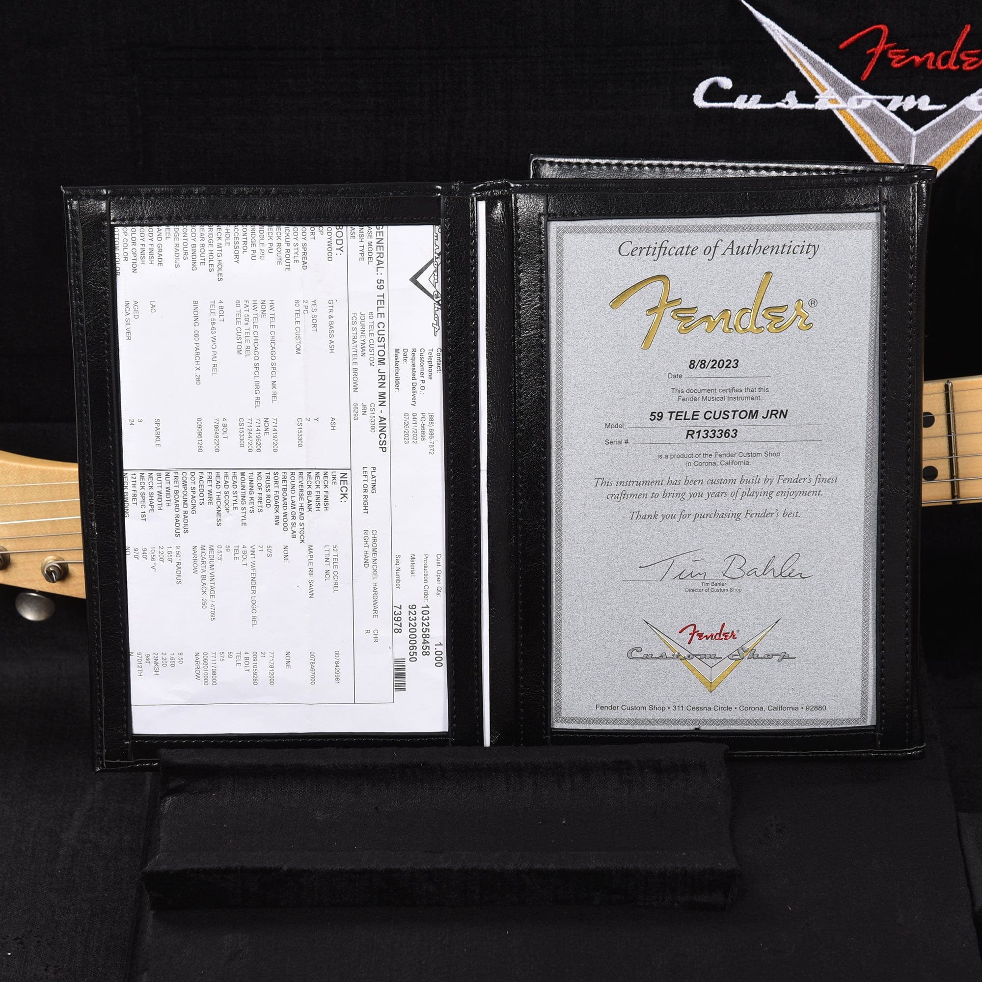 Fender Custom Shop 1959 Custom Telecaster 