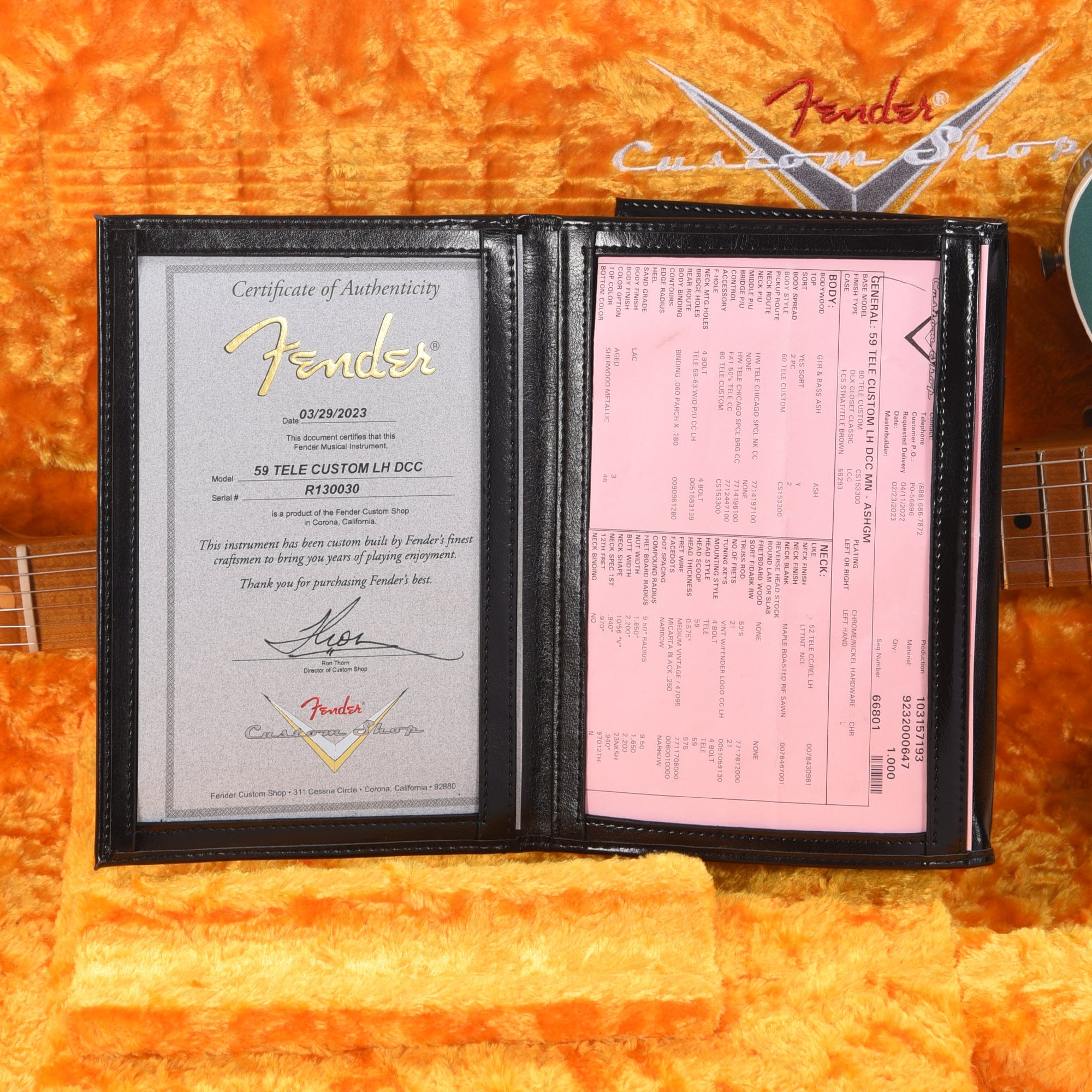 Fender Custom Shop 1959 Custom Telecaster 