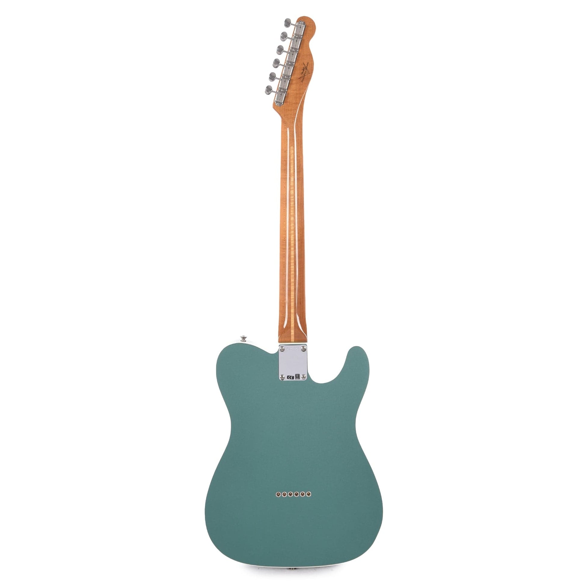 Fender Custom Shop 1959 Custom Telecaster "Chicago Special" LEFTY Deluxe Closet Classic Aged Sherwood Green Metallic w/Roasted Neck Electric Guitars / Solid Body