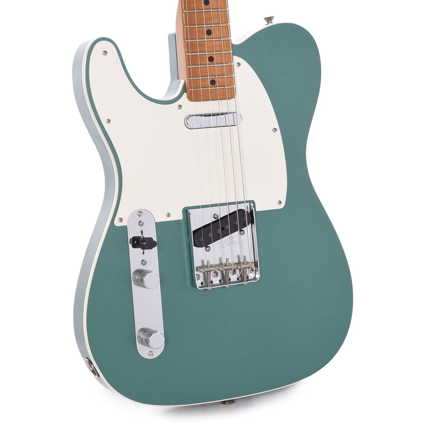 Fender Custom Shop 1959 Custom Telecaster "Chicago Special" LEFTY Deluxe Closet Classic Aged Sherwood Green Metallic w/Roasted Neck Electric Guitars / Solid Body