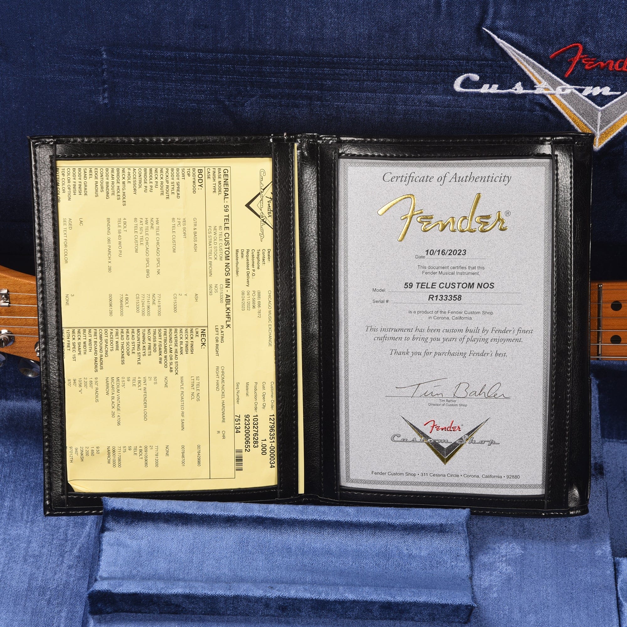 Fender Custom Shop 1959 Custom Telecaster 