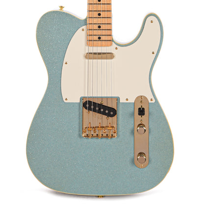 Fender Custom Shop 1959 Custom Telecaster "Chicago Special" NOS Aged Daphne Blue Sparkle Electric Guitars / Solid Body