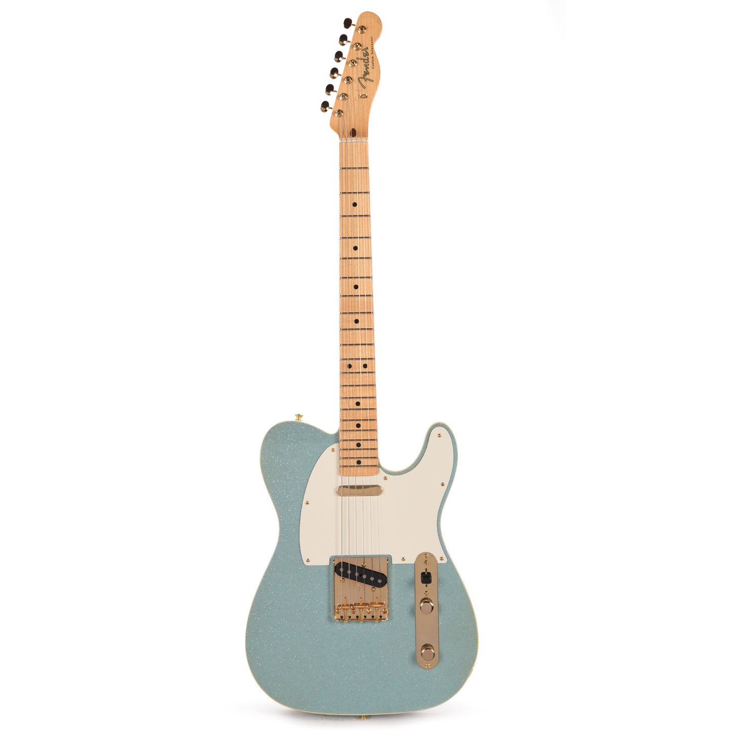 Fender Custom Shop 1959 Custom Telecaster "Chicago Special" NOS Aged Daphne Blue Sparkle Electric Guitars / Solid Body