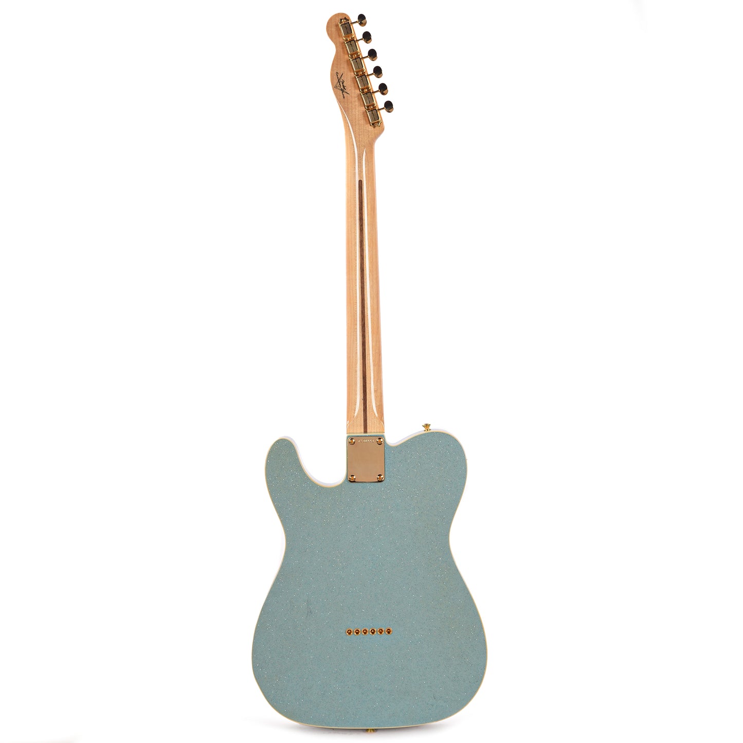 Fender Custom Shop 1959 Custom Telecaster "Chicago Special" NOS Aged Daphne Blue Sparkle Electric Guitars / Solid Body