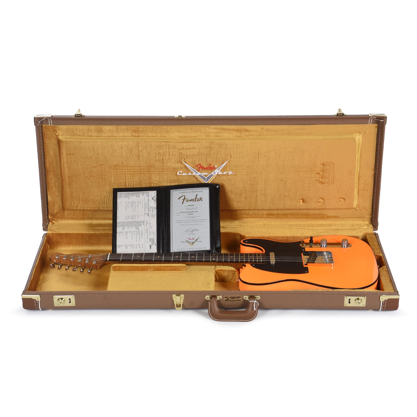 Fender Custom Shop 1959 Custom Telecaster "Chicago Special" NOS Fluorescent Orange Electric Guitars / Solid Body