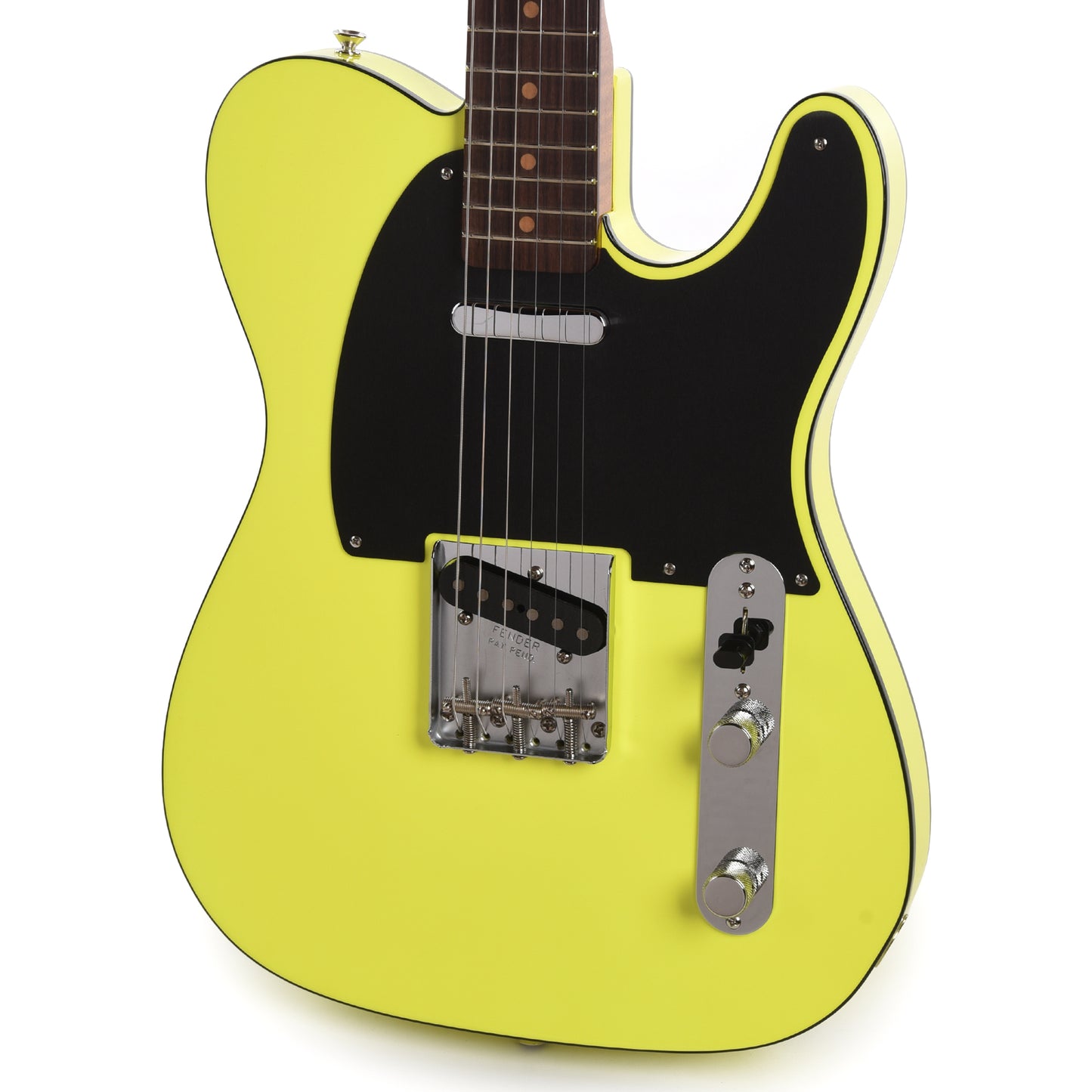Fender Custom Shop 1959 Custom Telecaster "Chicago Special" NOS Fluorescent Yellow Electric Guitars / Solid Body