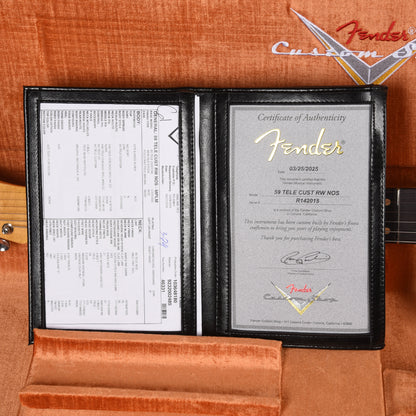 Fender Custom Shop 1959 Custom Telecaster "Chicago Special" NOS Medium Palomino Metallic Electric Guitars / Solid Body