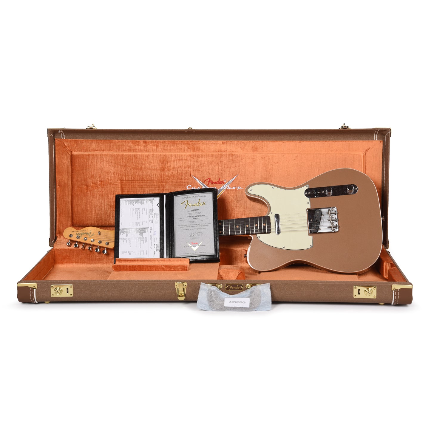Fender Custom Shop 1959 Custom Telecaster "Chicago Special" NOS Medium Palomino Metallic Electric Guitars / Solid Body