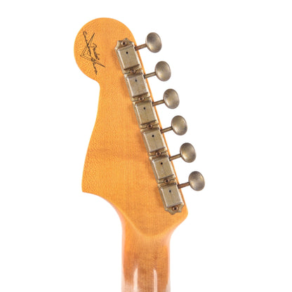 Fender Custom Shop 1959 Jazzmaster Ash "Chicago Special" Journeyman Relic Super Aged White Blonde w/Butterscotch Blonde Burst Electric Guitars / Solid Body