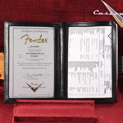 Fender Custom Shop 1959 Jazzmaster "Chicago Special" Deluxe Closet Classic Faded Medium Palomino Metallic w/Gold Hardware Electric Guitars / Solid Body