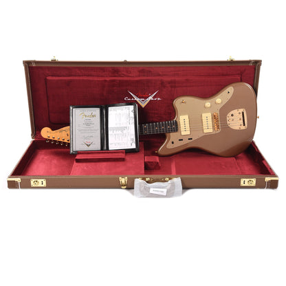 Fender Custom Shop 1959 Jazzmaster "Chicago Special" Deluxe Closet Classic Faded Medium Palomino Metallic w/Gold Hardware Electric Guitars / Solid Body