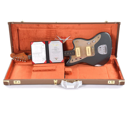 Fender Custom Shop 1959 Jazzmaster "Chicago Special" Deluxe Closet Classic Super Aged Charcoal Frost Metallic Masterbuilt by Levi Perry Electric Guitars / Solid Body