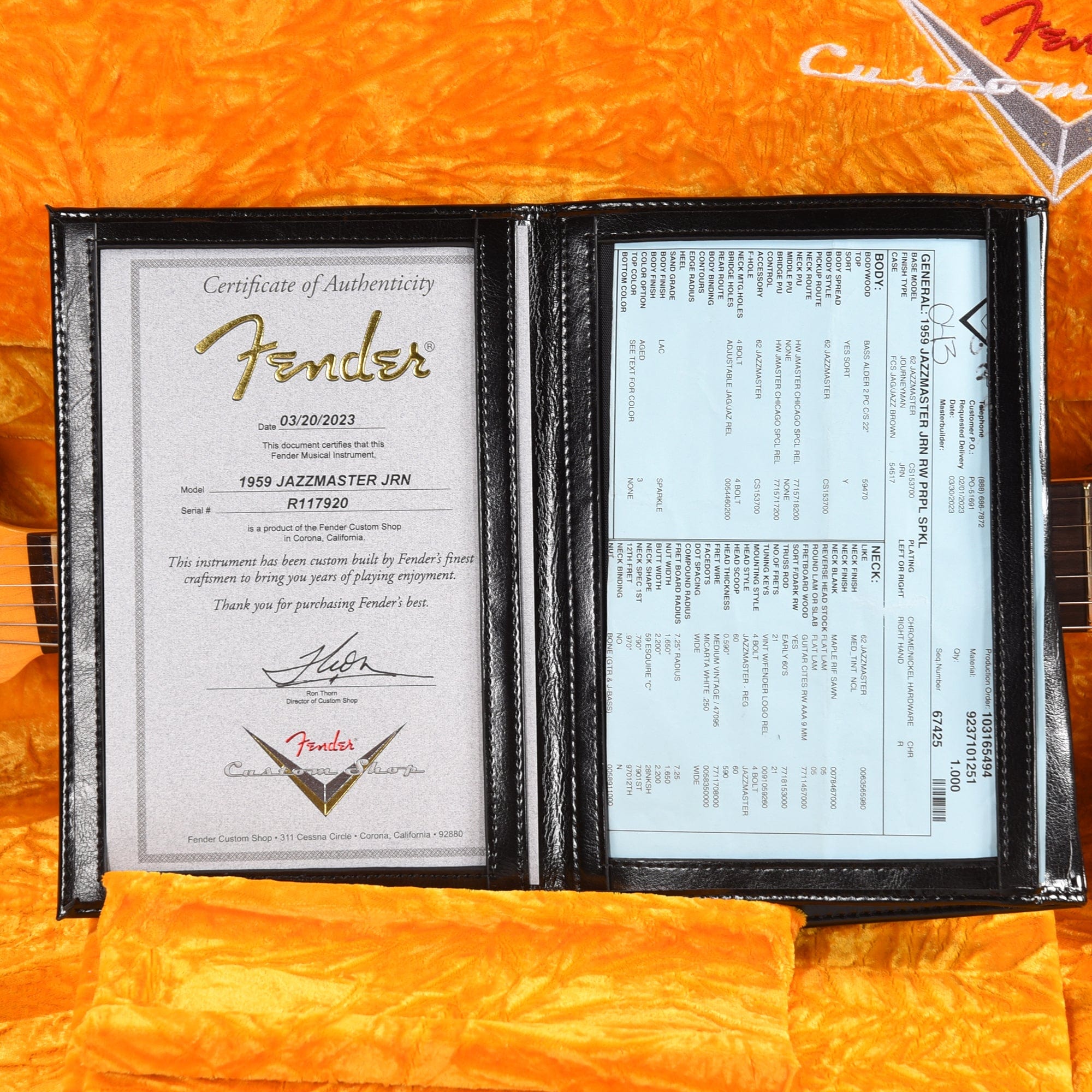 Fender Custom Shop 1959 Jazzmaster 