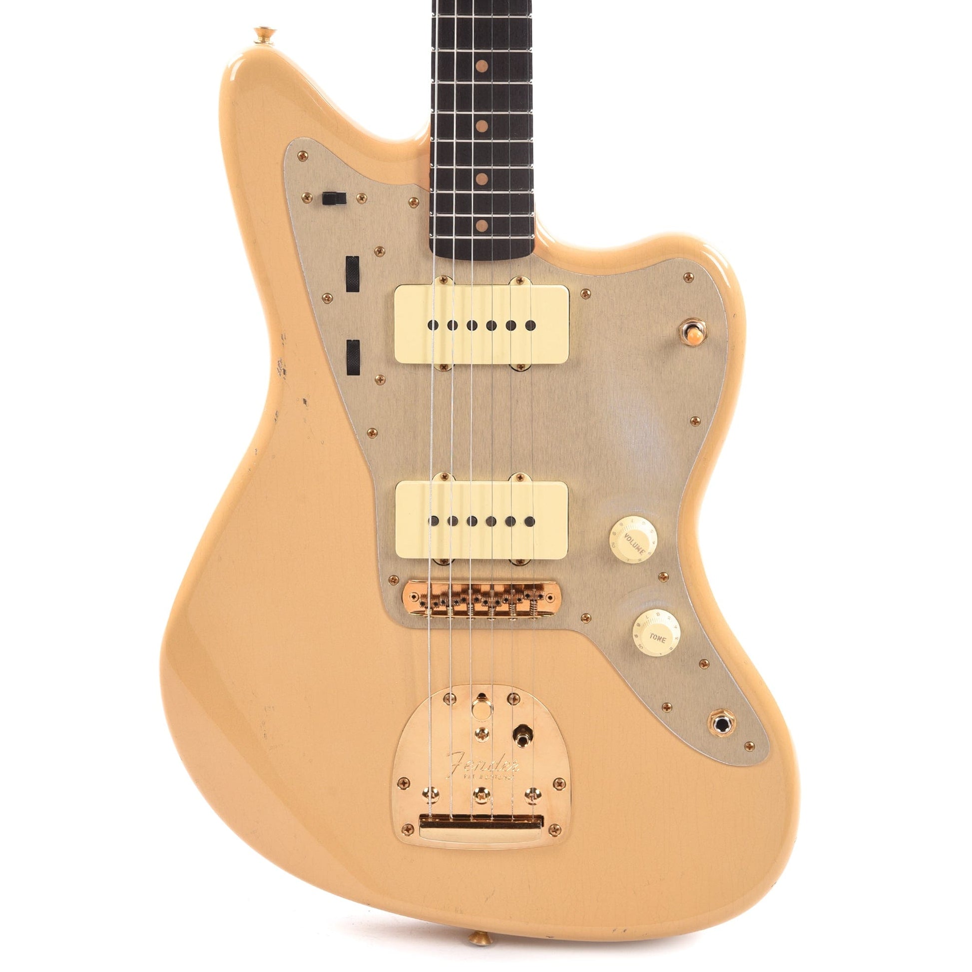 Fender Custom Shop 1959 Jazzmaster "Chicago Special" Journeyman Relic Super Aged Desert Sand w/Gold Hardware Electric Guitars / Solid Body