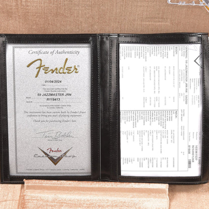 Fender Custom Shop 1959 Jazzmaster "Chicago Special" Journeyman Relic Super Aged Desert Sand w/Gold Hardware Electric Guitars / Solid Body