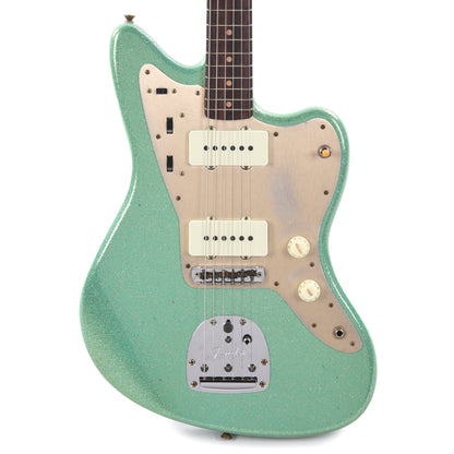 Fender Custom Shop 1959 Jazzmaster "Chicago Special" Journeyman Relic Super Aged Seafoam Sparkle Electric Guitars / Solid Body