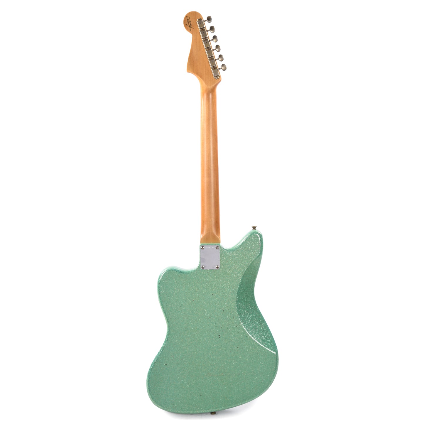 Fender Custom Shop 1959 Jazzmaster "Chicago Special" Journeyman Relic Super Aged Seafoam Sparkle Electric Guitars / Solid Body