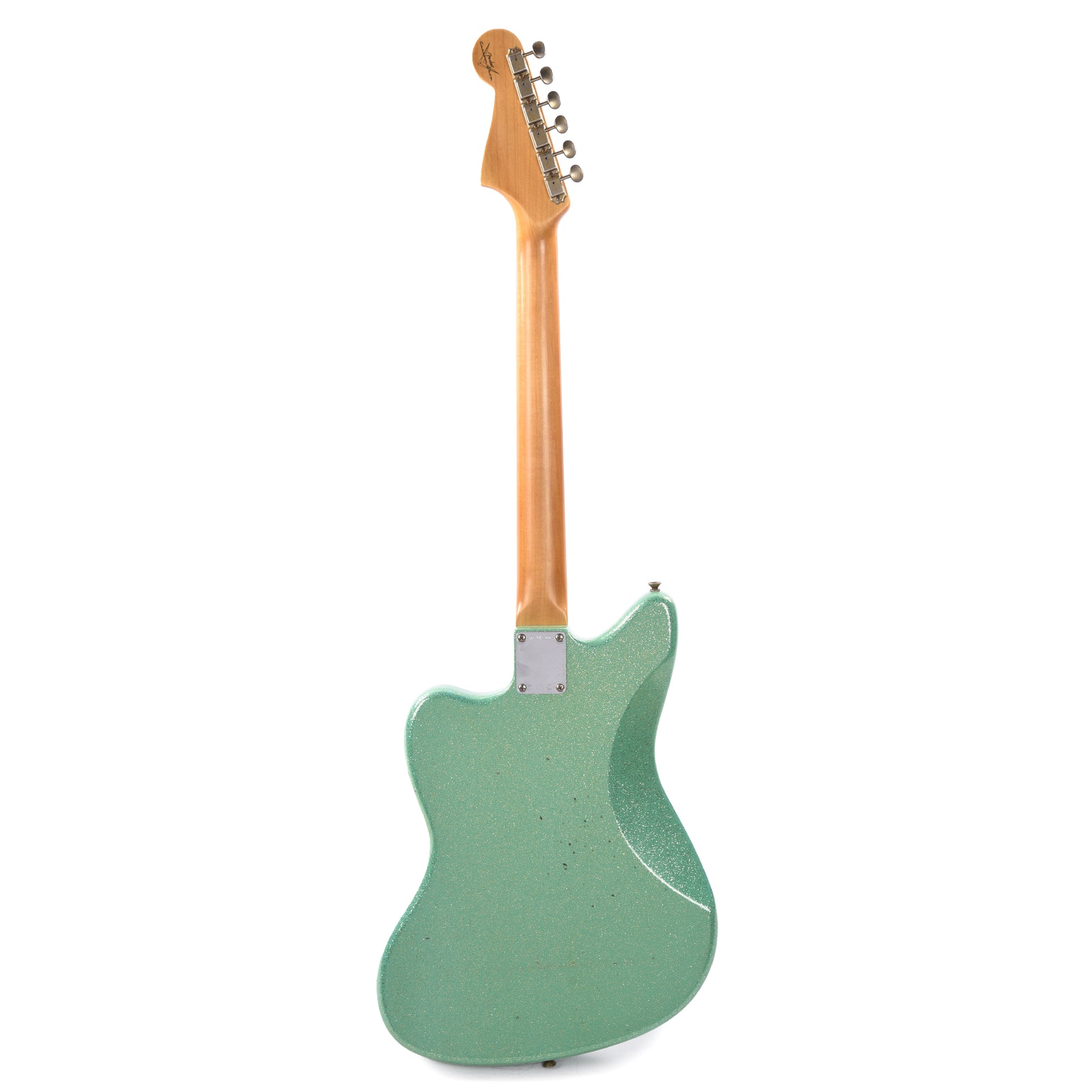 Fender Custom Shop 1959 Jazzmaster "Chicago Special" Journeyman Relic Super Aged Seafoam Sparkle Electric Guitars / Solid Body