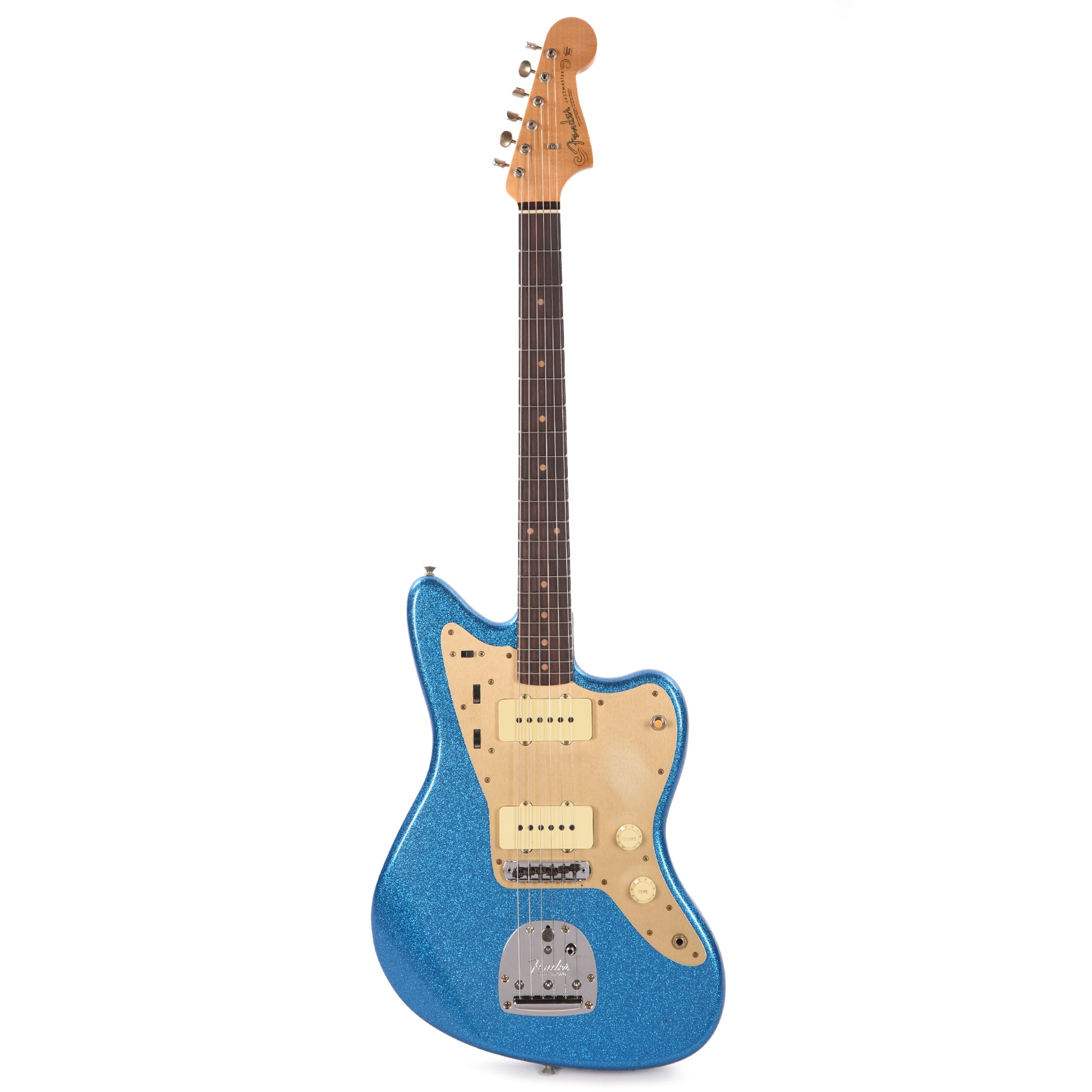 Fender Custom Shop 1959 Jazzmaster "Chicago Special" Journeyman Relic Super Faded Aged Blue Sparkle Electric Guitars / Solid Body