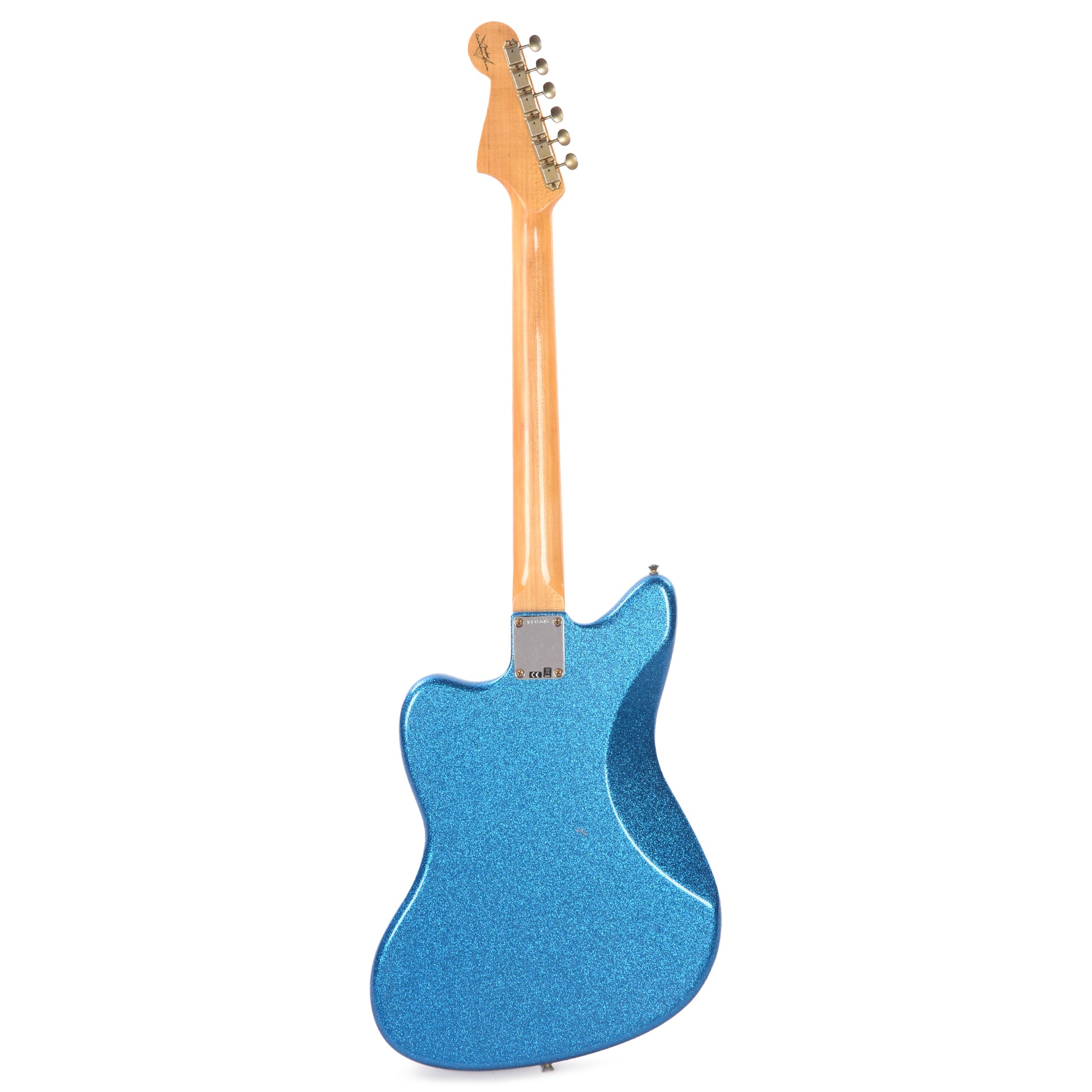 Fender Custom Shop 1959 Jazzmaster "Chicago Special" Journeyman Relic Super Faded Aged Blue Sparkle Electric Guitars / Solid Body