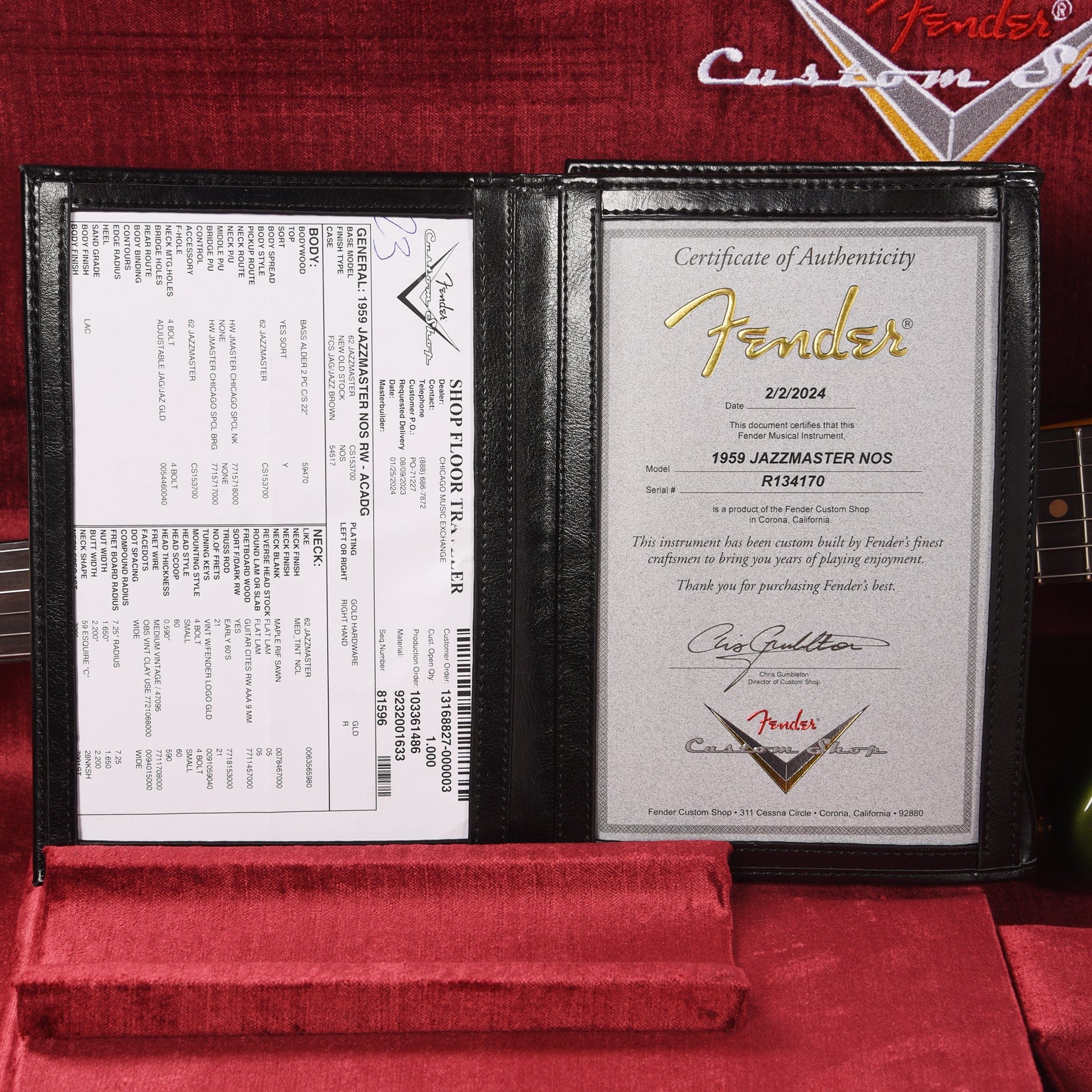 Fender Custom Shop 1959 Jazzmaster 