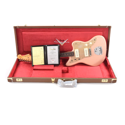 Fender Custom Shop 1959 Jazzmaster "Chicago Special" Relic Aged Shell Pink Sparkle Electric Guitars / Solid Body