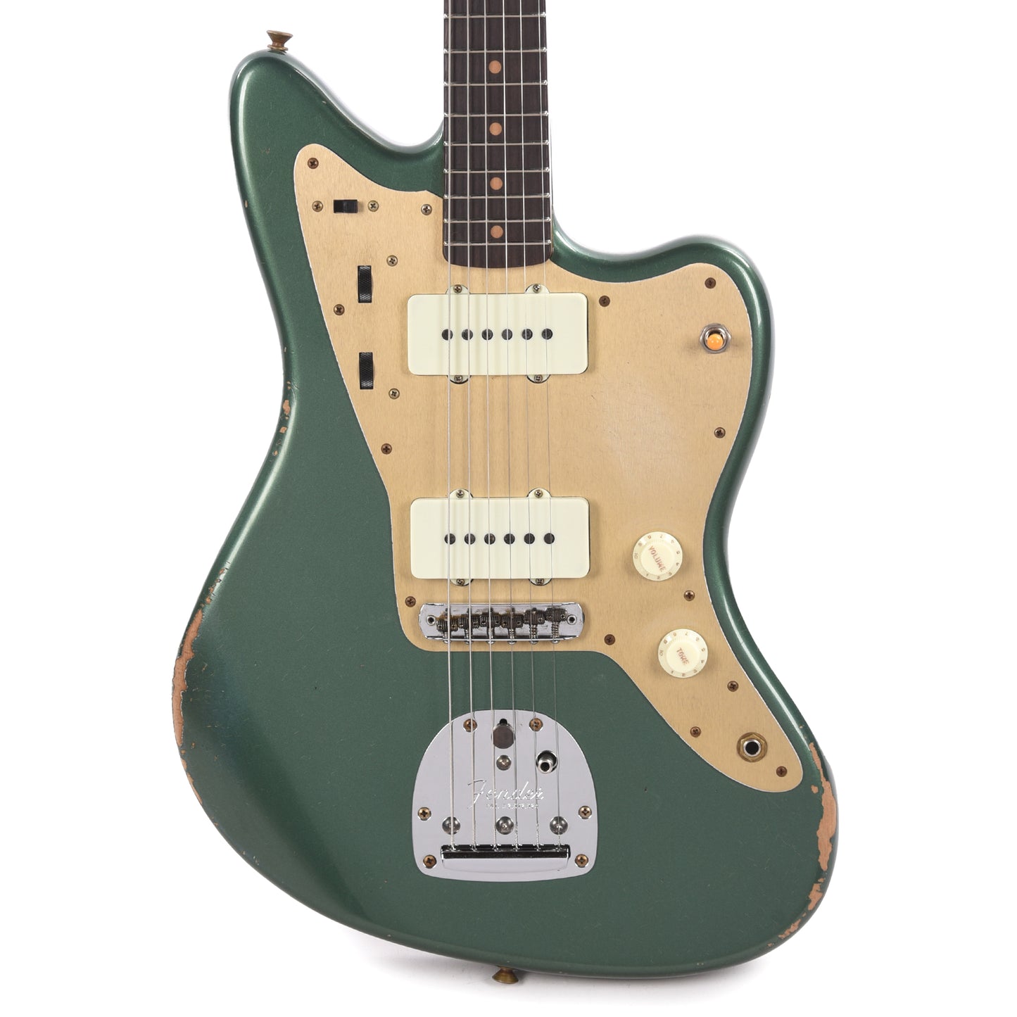Fender Custom Shop 1959 Jazzmaster "Chicago Special" Relic Aged Sherwood Green Metallic Electric Guitars / Solid Body