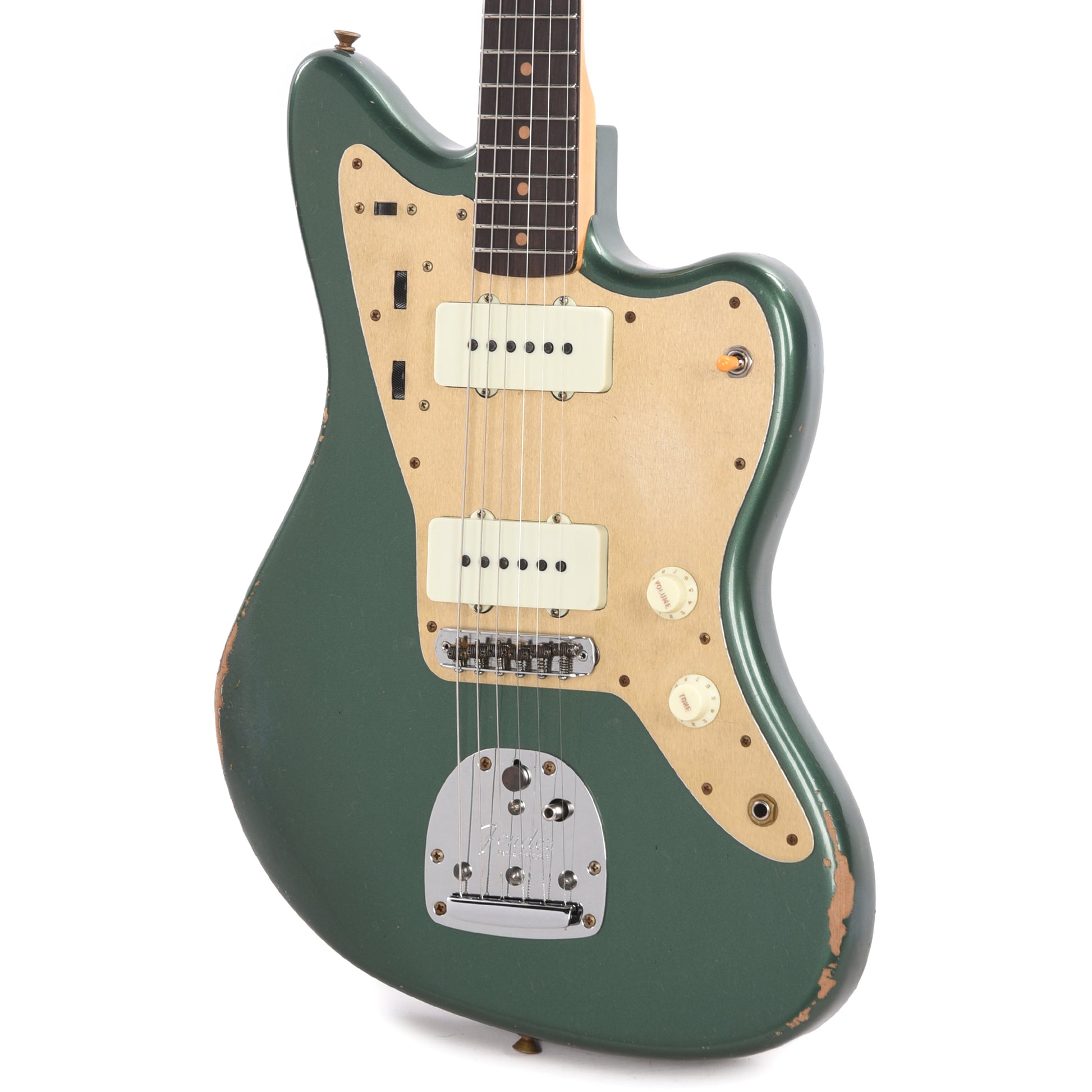 Fender Custom Shop 1959 Jazzmaster "Chicago Special" Relic Aged Sherwood Green Metallic Electric Guitars / Solid Body