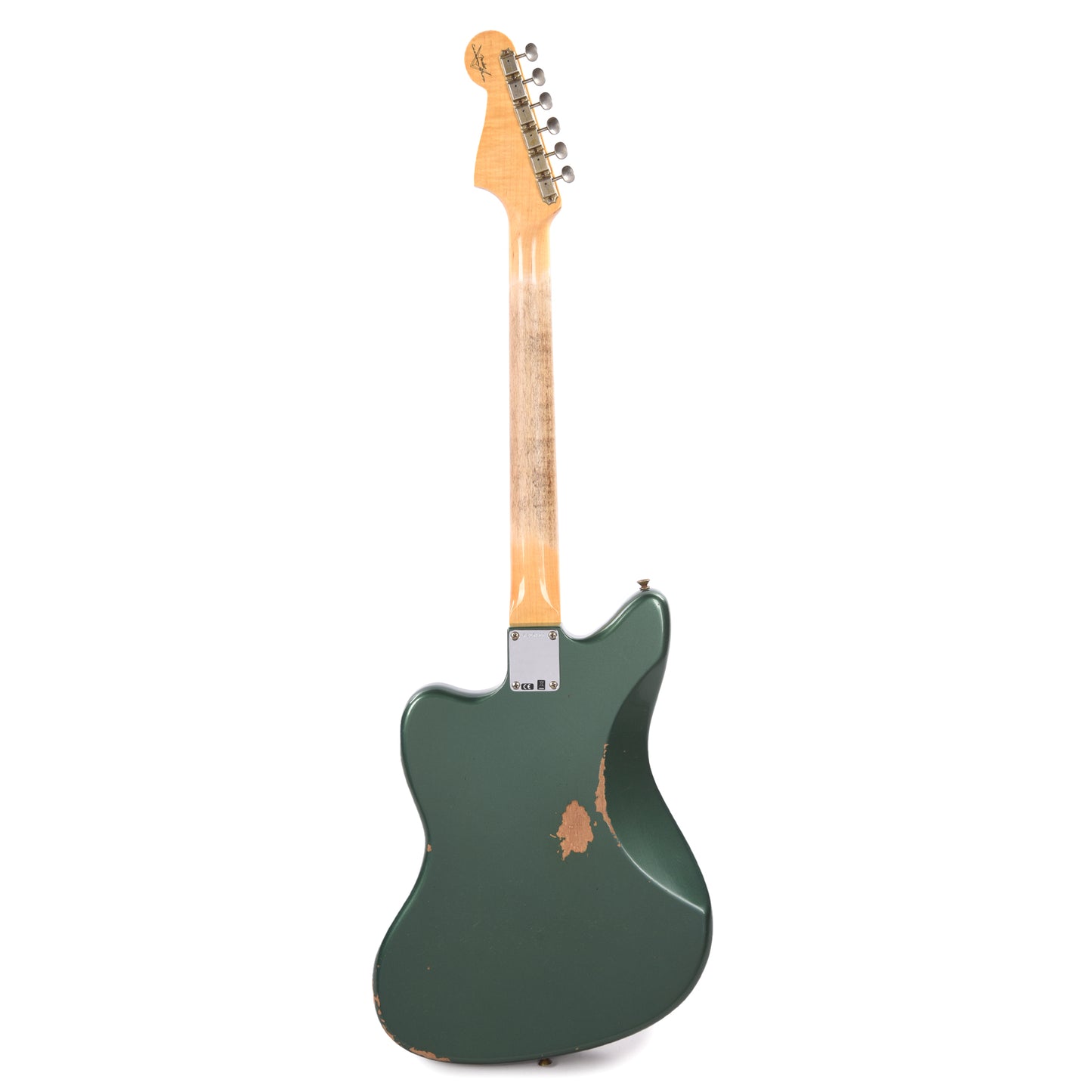 Fender Custom Shop 1959 Jazzmaster "Chicago Special" Relic Aged Sherwood Green Metallic Electric Guitars / Solid Body