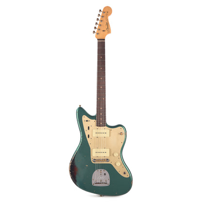 Fender Custom Shop 1959 Jazzmaster "Chicago Special" Relic British Racing Green over Wide Fade 3-Color Sunburst Electric Guitars / Solid Body