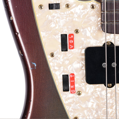 Fender Custom Shop 1959 Jazzmaster "Chicago Special" Relic No-Stripe Competition Burgundy Master Built by Levi Perry Electric Guitars / Solid Body