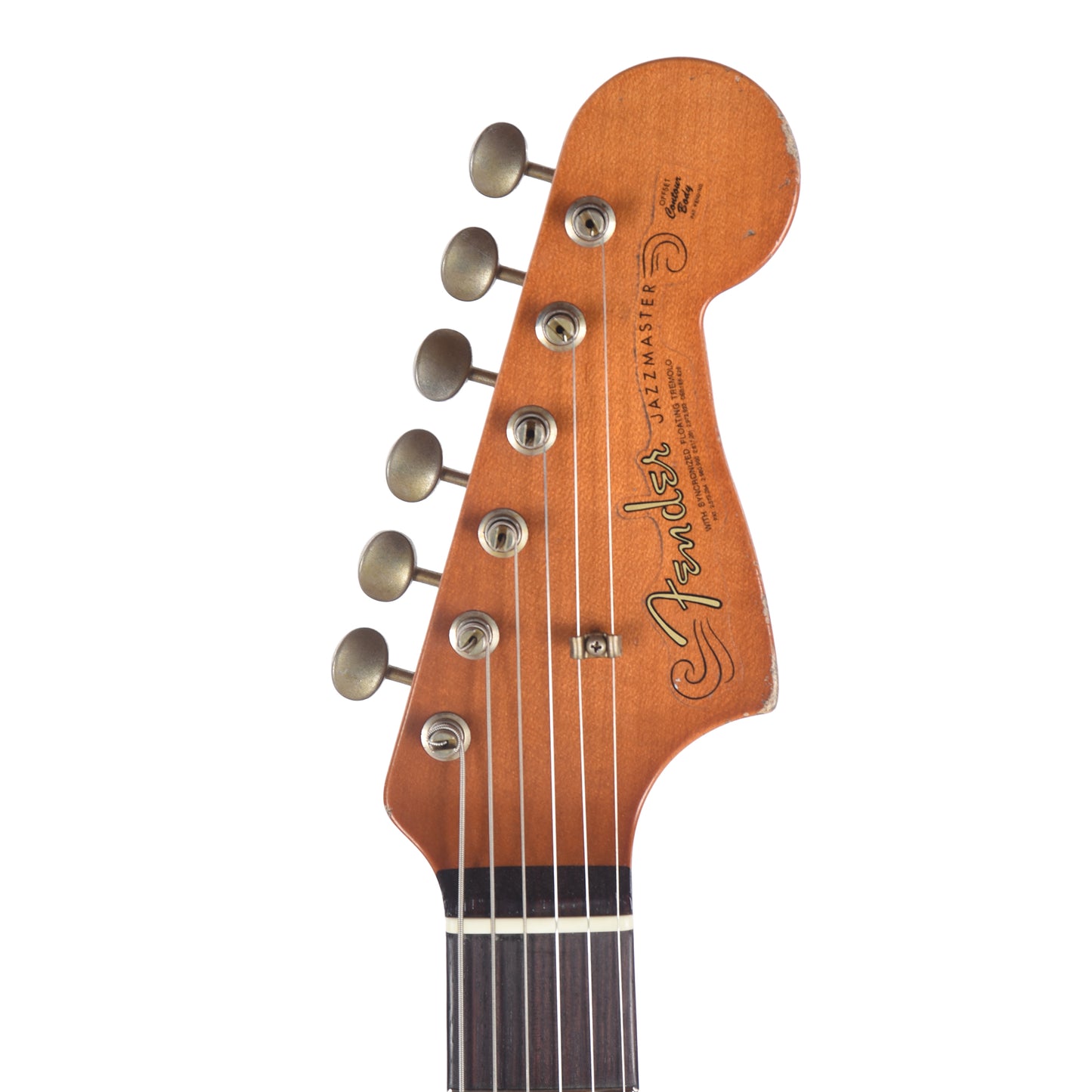 Fender Custom Shop 1959 Jazzmaster "Chicago Special" Relic No-Stripe Competition Burgundy Master Built by Levi Perry Electric Guitars / Solid Body