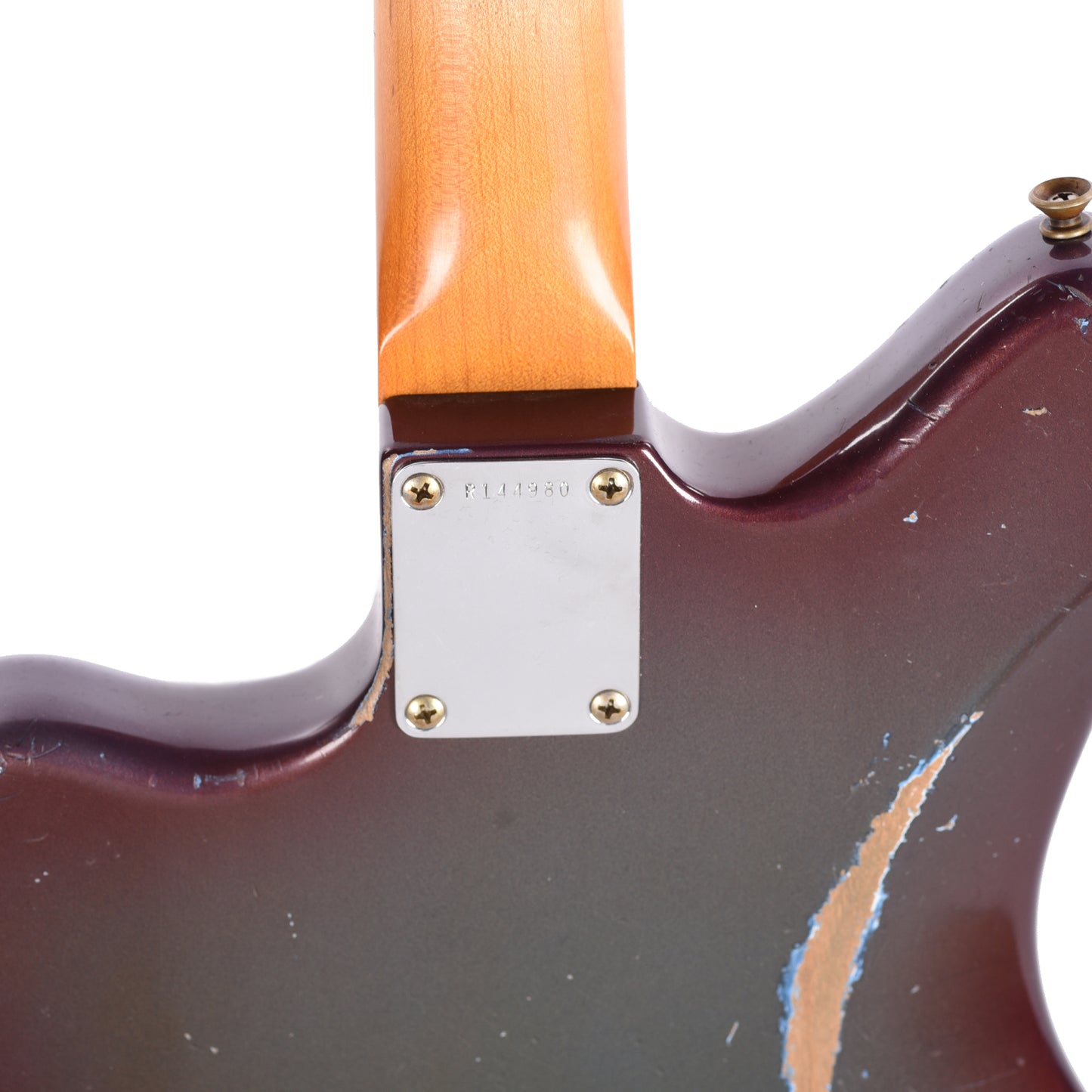 Fender Custom Shop 1959 Jazzmaster "Chicago Special" Relic No-Stripe Competition Burgundy Master Built by Levi Perry Electric Guitars / Solid Body