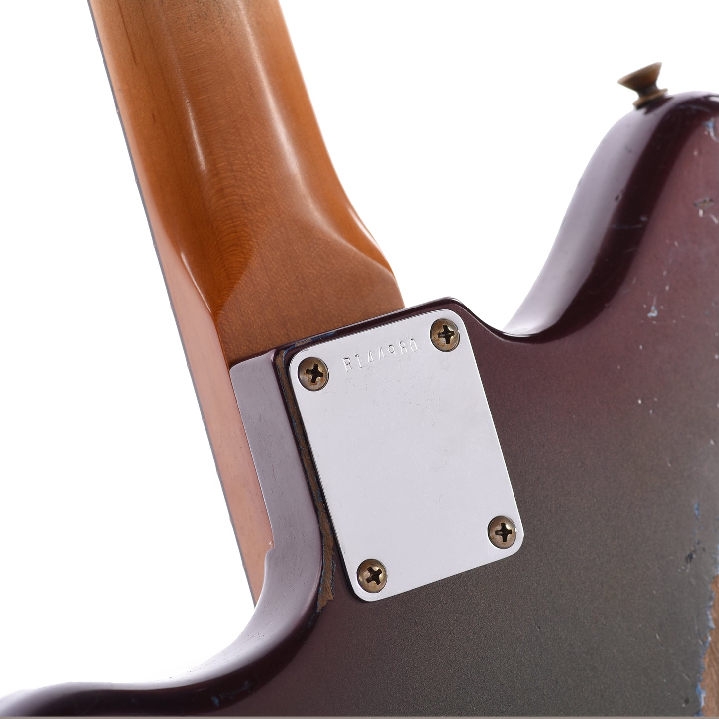 Fender Custom Shop 1959 Jazzmaster "Chicago Special" Relic No-Stripe Competition Burgundy Master Built by Levi Perry Electric Guitars / Solid Body