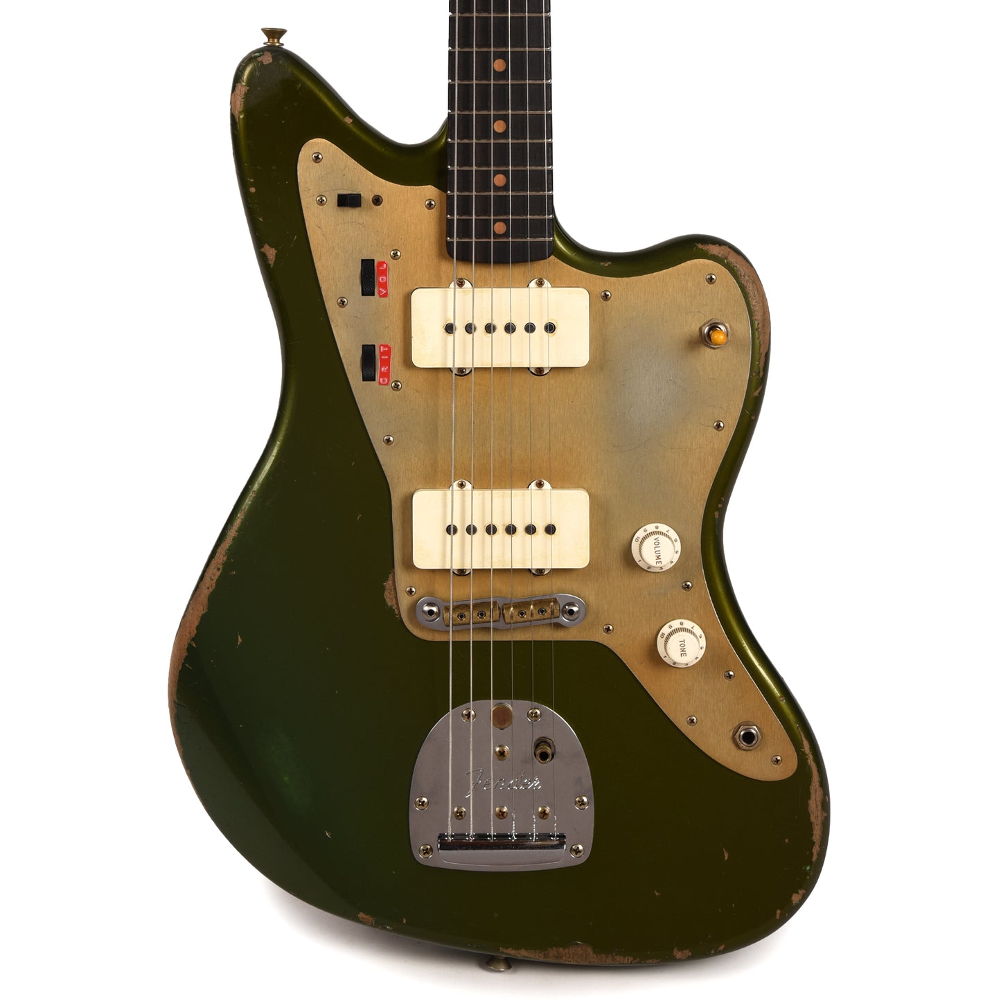 Fender Custom Shop 1959 Jazzmaster "Chicago Special" Relic Super Aged Cadillac Green Master Built by Levi Perry Electric Guitars / Solid Body