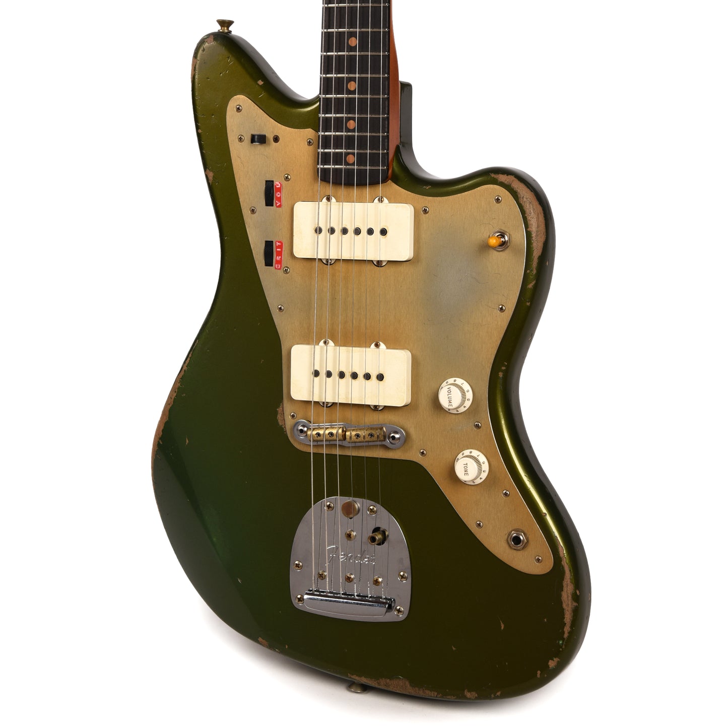Fender Custom Shop 1959 Jazzmaster "Chicago Special" Relic Super Aged Cadillac Green Master Built by Levi Perry Electric Guitars / Solid Body