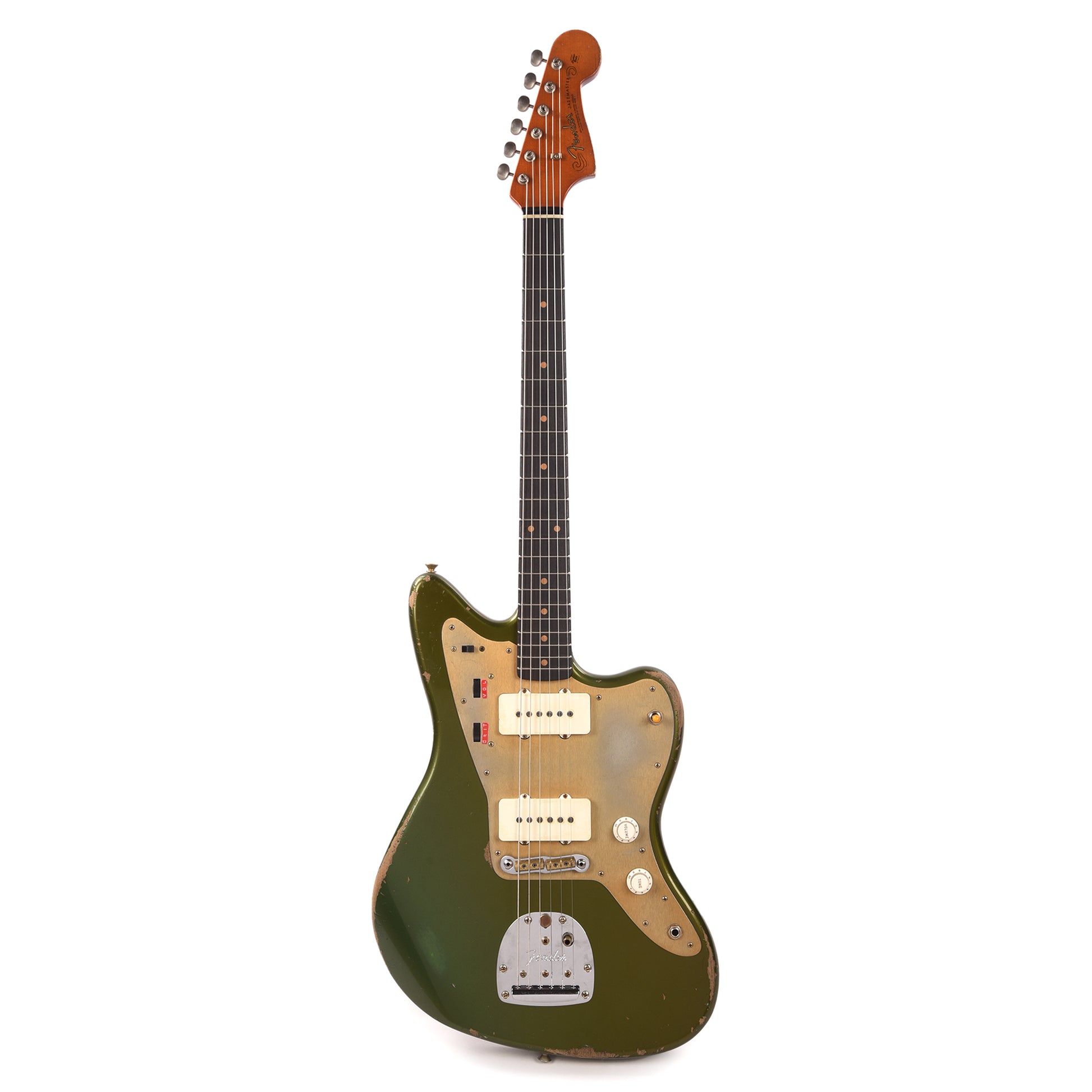 Fender Custom Shop 1959 Jazzmaster "Chicago Special" Relic Super Aged Cadillac Green Master Built by Levi Perry Electric Guitars / Solid Body
