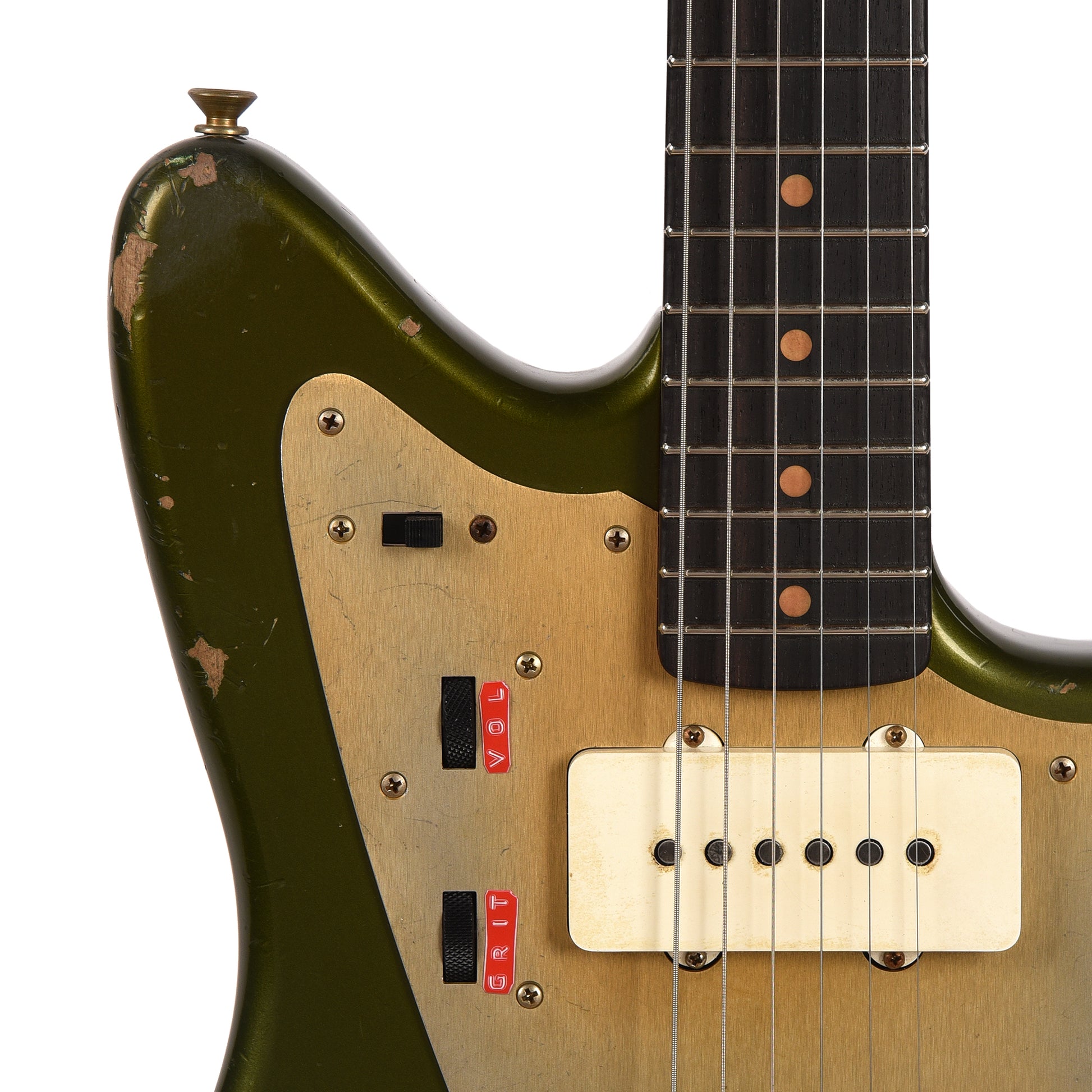 Fender Custom Shop 1959 Jazzmaster "Chicago Special" Relic Super Aged Cadillac Green Master Built by Levi Perry Electric Guitars / Solid Body