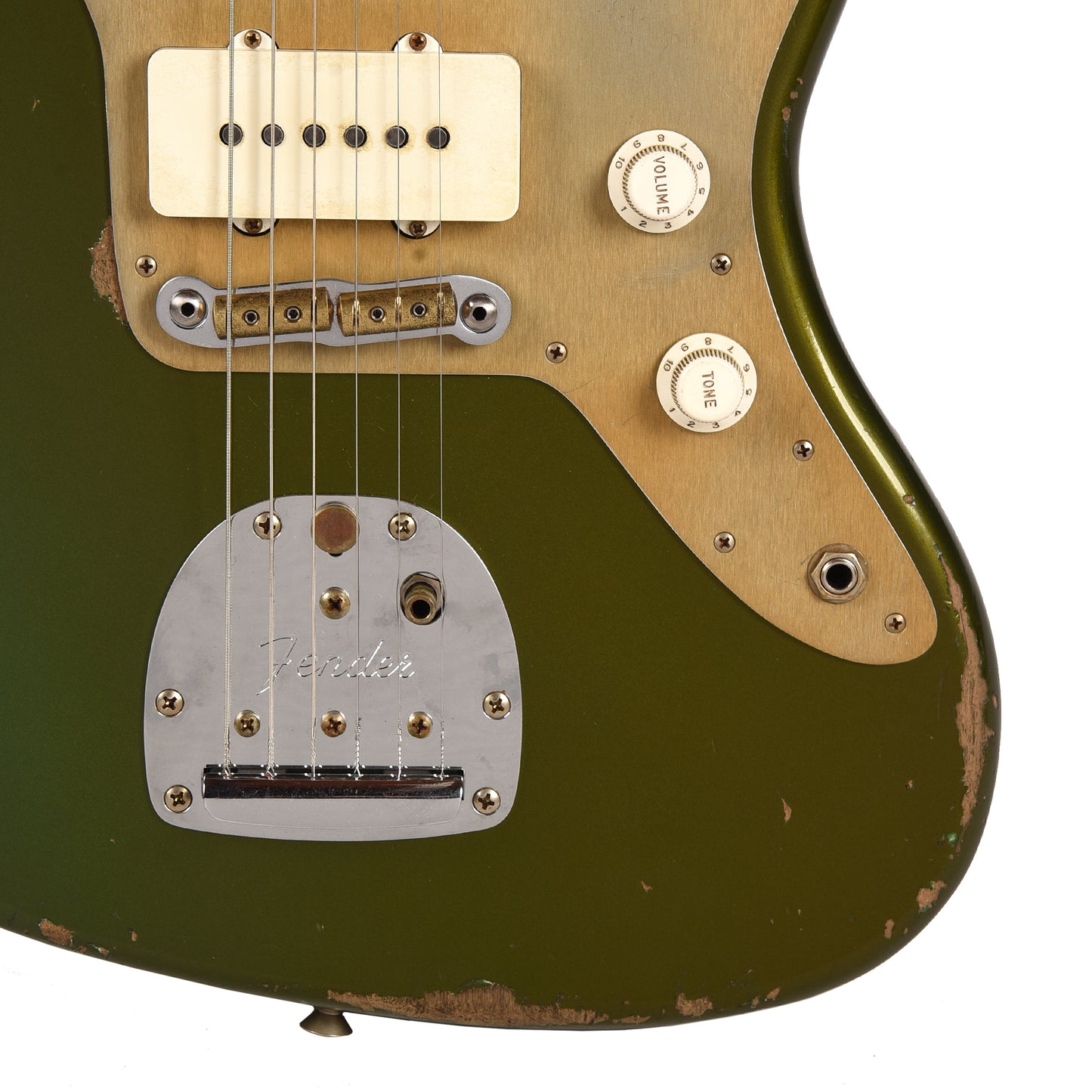 Fender Custom Shop 1959 Jazzmaster "Chicago Special" Relic Super Aged Cadillac Green Master Built by Levi Perry Electric Guitars / Solid Body
