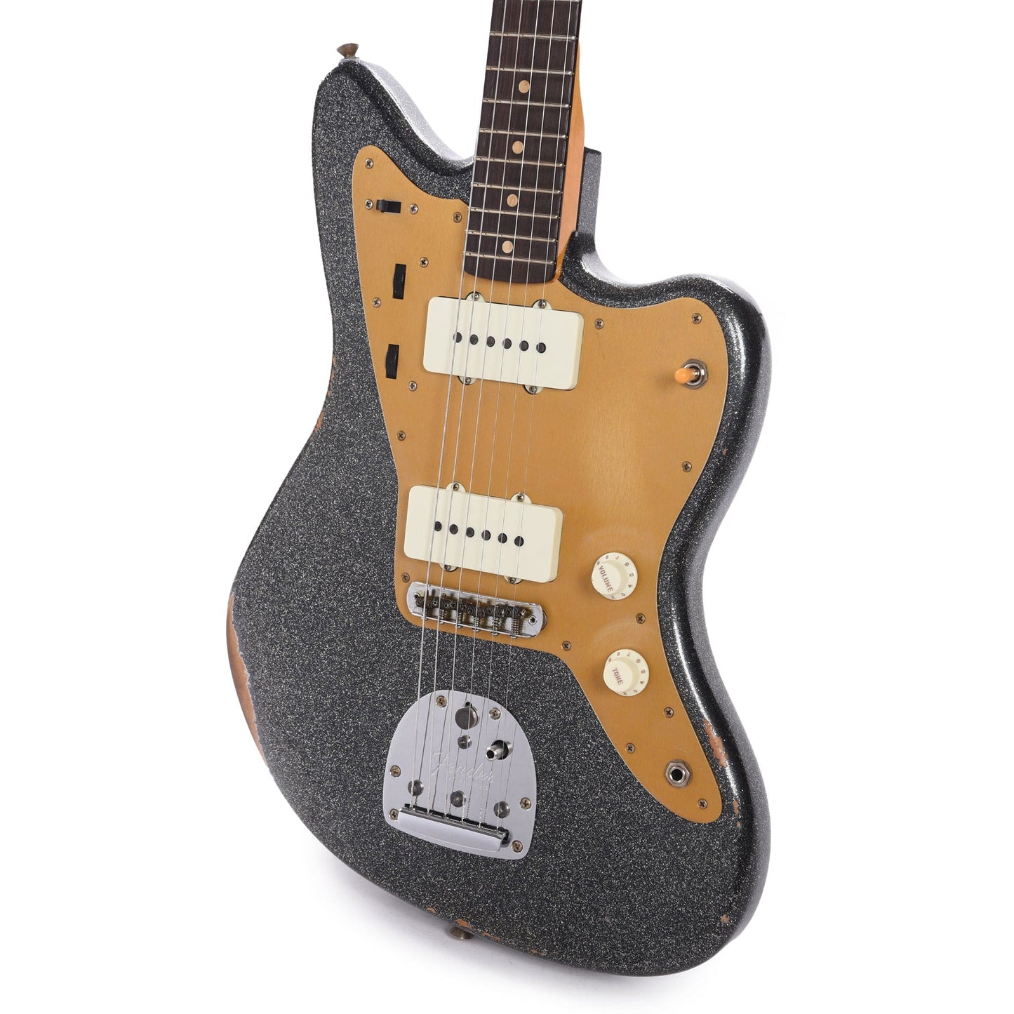 Fender Custom Shop 1959 Jazzmaster "Chicago Special" Relic Super Aged Dark Lake Placid Blue Sparkle Electric Guitars / Solid Body