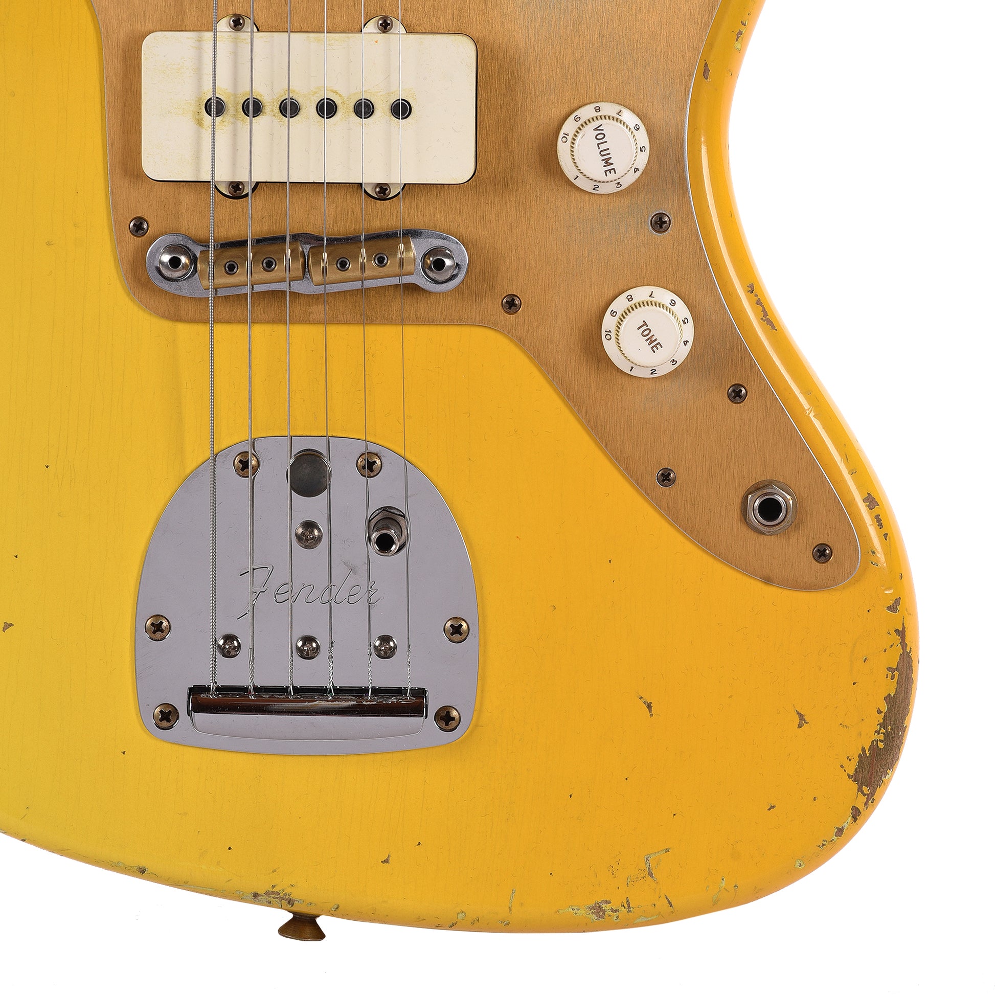 Fender Custom Shop 1959 Jazzmaster "Chicago Special" Relic Super Aged Graffiti Yellow Master Built by Levi Perry Electric Guitars / Solid Body